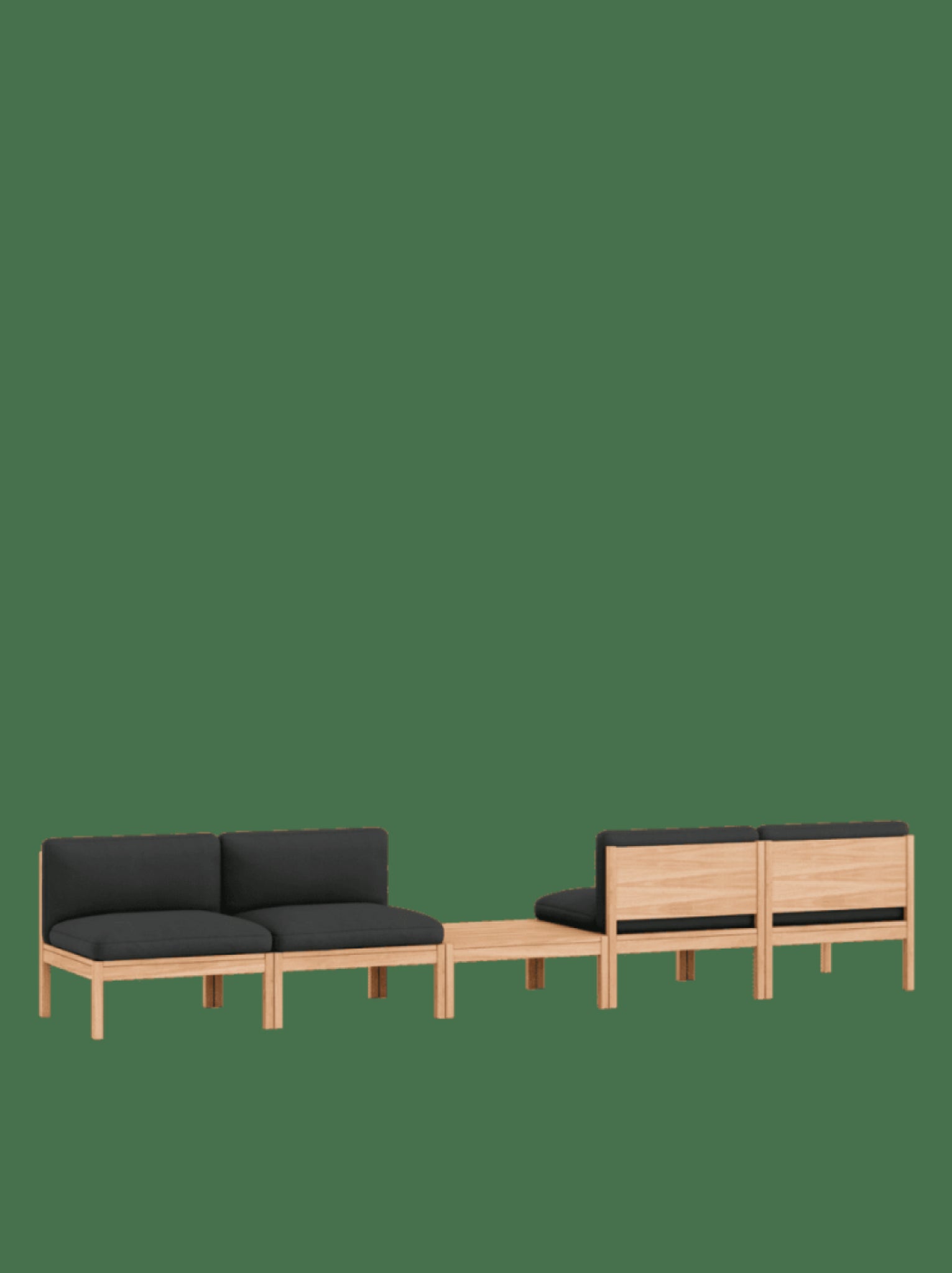 Moebe Modular Sofa Set, Mixed Combination B, Field 793 (fsc Mix Credit)