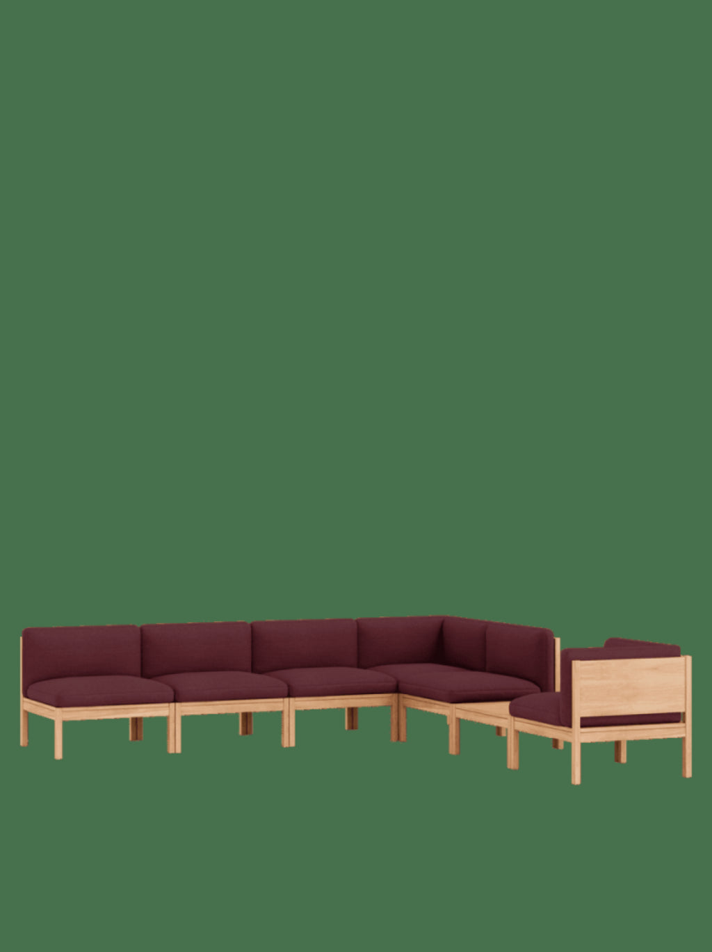 Moebe Modular Sofa Set, Mixed Combination D, Autumn 681 (fsc Mix Credit)
