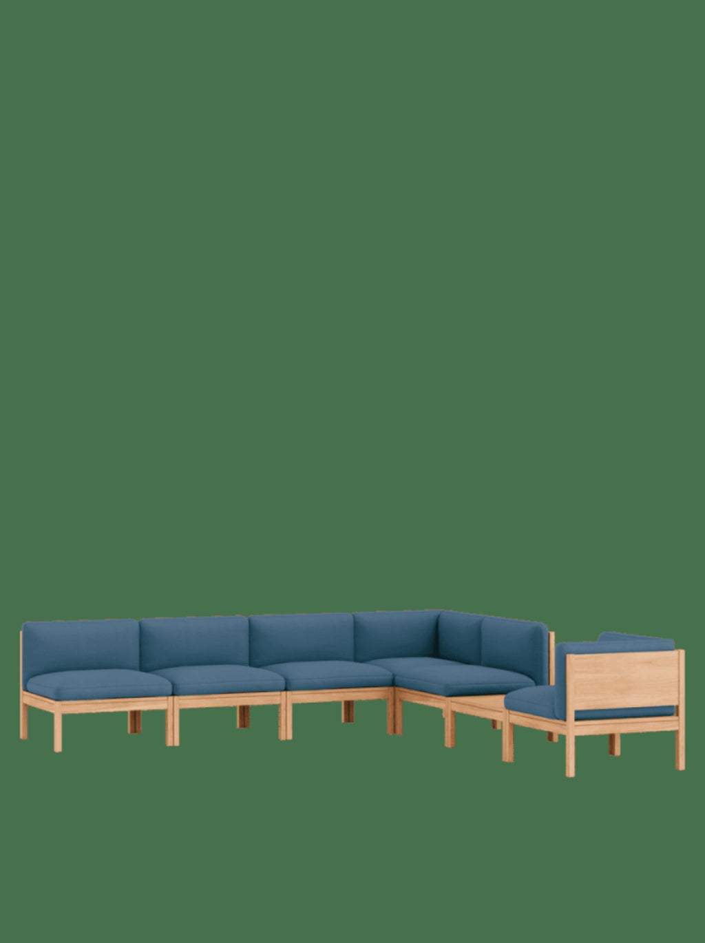 Moebe Modular Sofa Set, Mixed Combination D, Field 733 (fsc Mix Credit)
