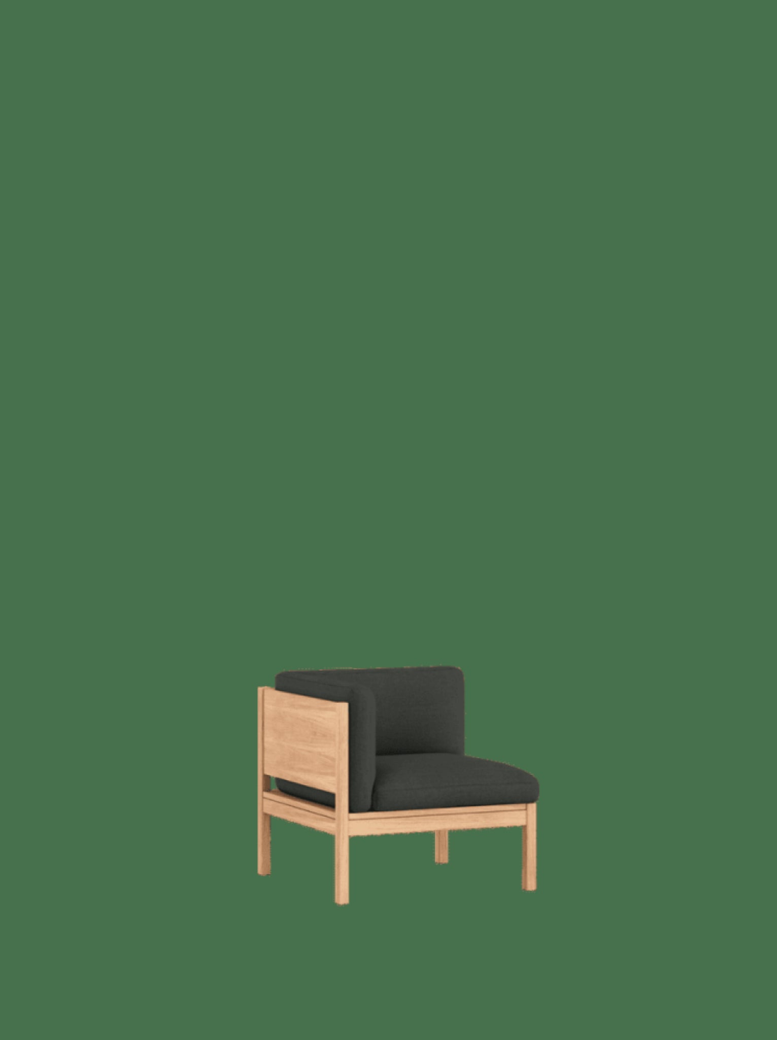 Moebe Modular Sofa Set, Corner, Re-wool 198 (fsc Mix Credit)