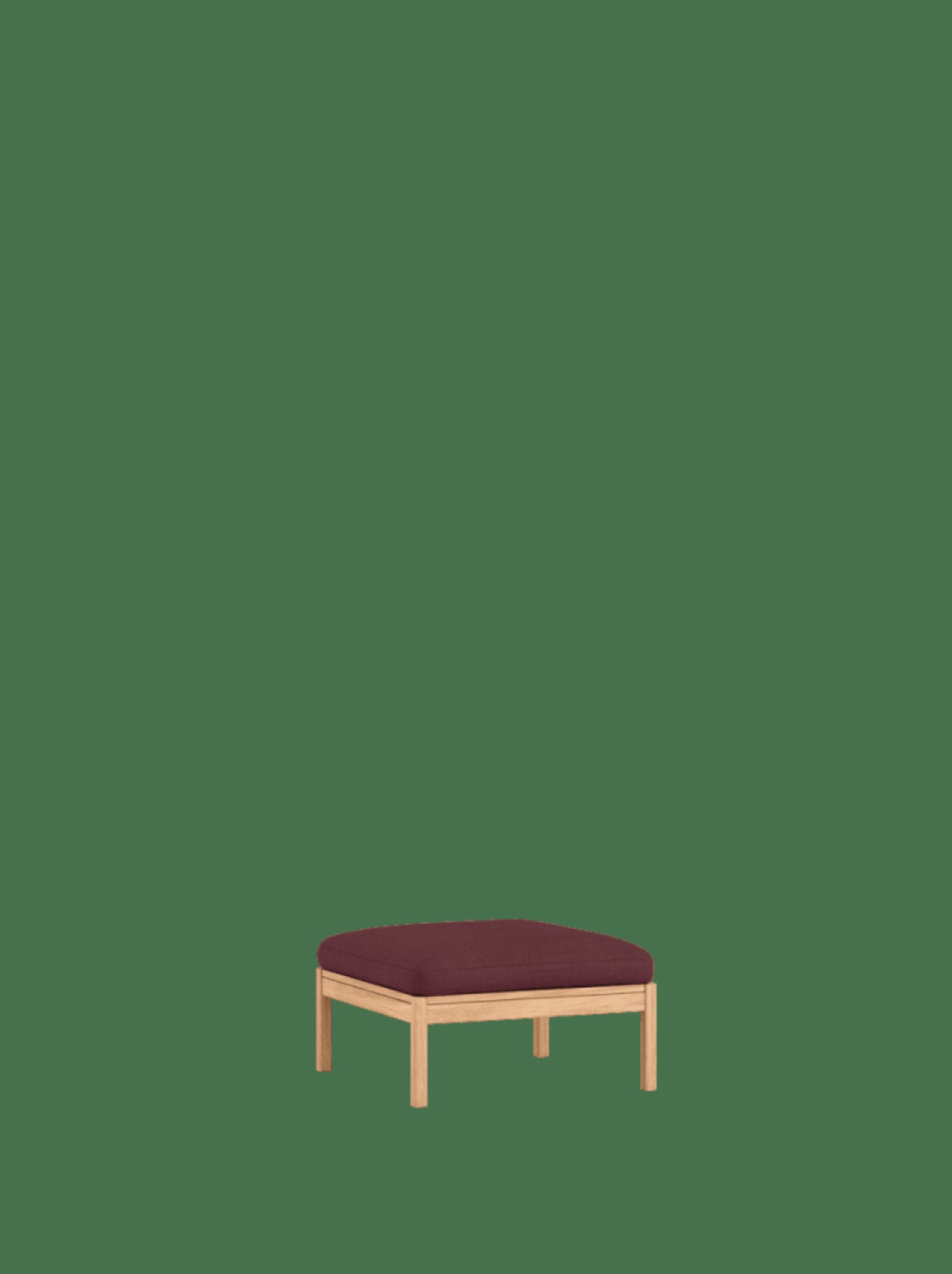 Moebe Modular Sofa Set, Ottoman, Autumn 681 (fsc Mix Credit)