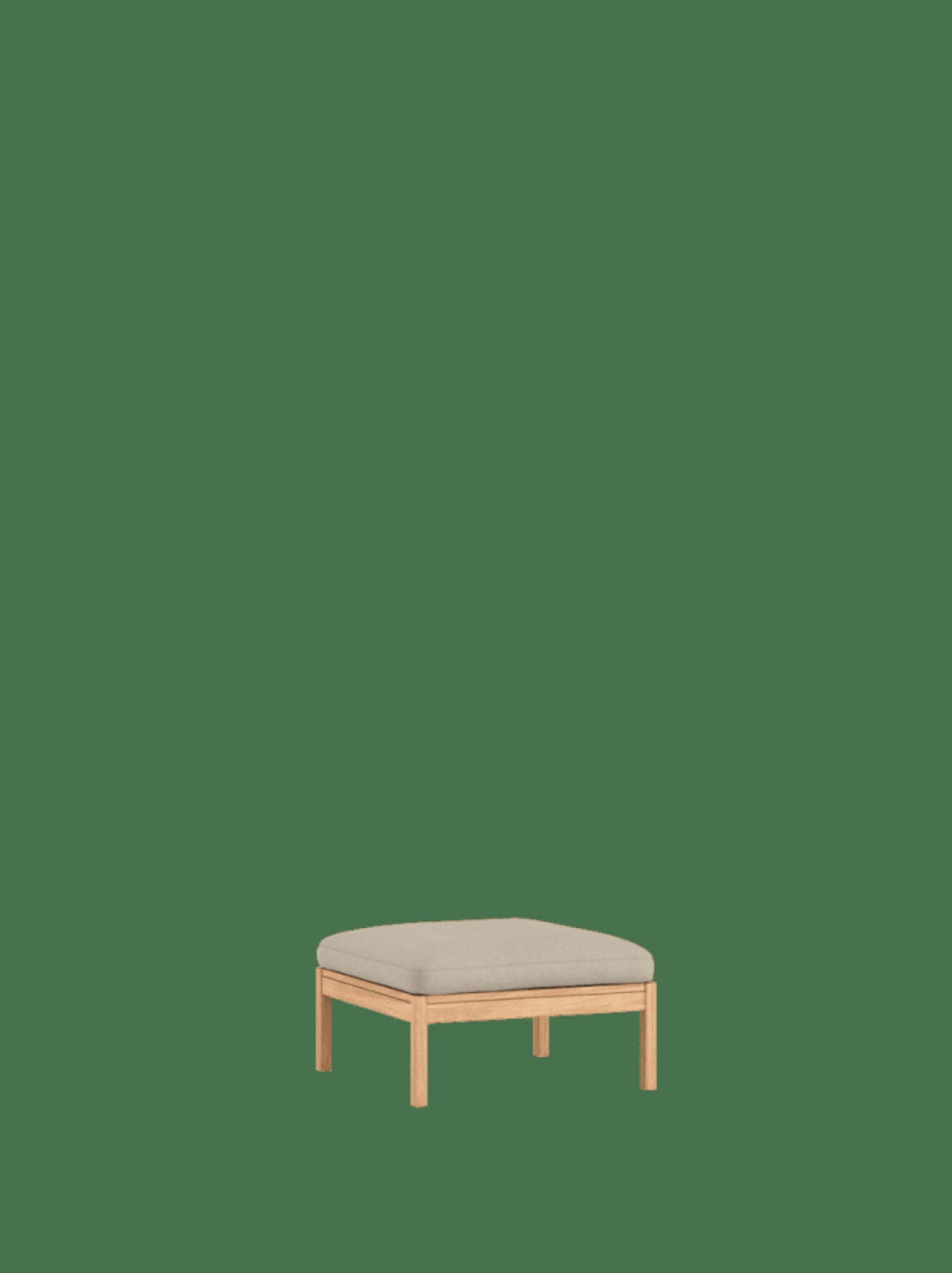 Moebe Modular Sofa Set, Ottoman, Field 233 (fsc Mix Credit)