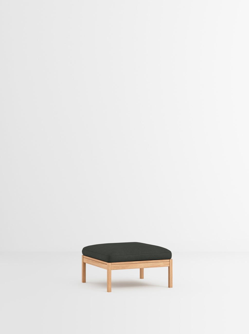 Moebe Modular Sofa Set, Ottoman, Re-wool 198 (fsc Mix Credit)