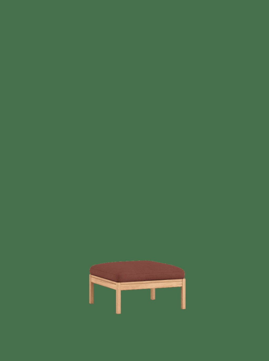 Moebe Modular Sofa Set, Ottoman, Re-wool 687 (fsc Mix Credit)