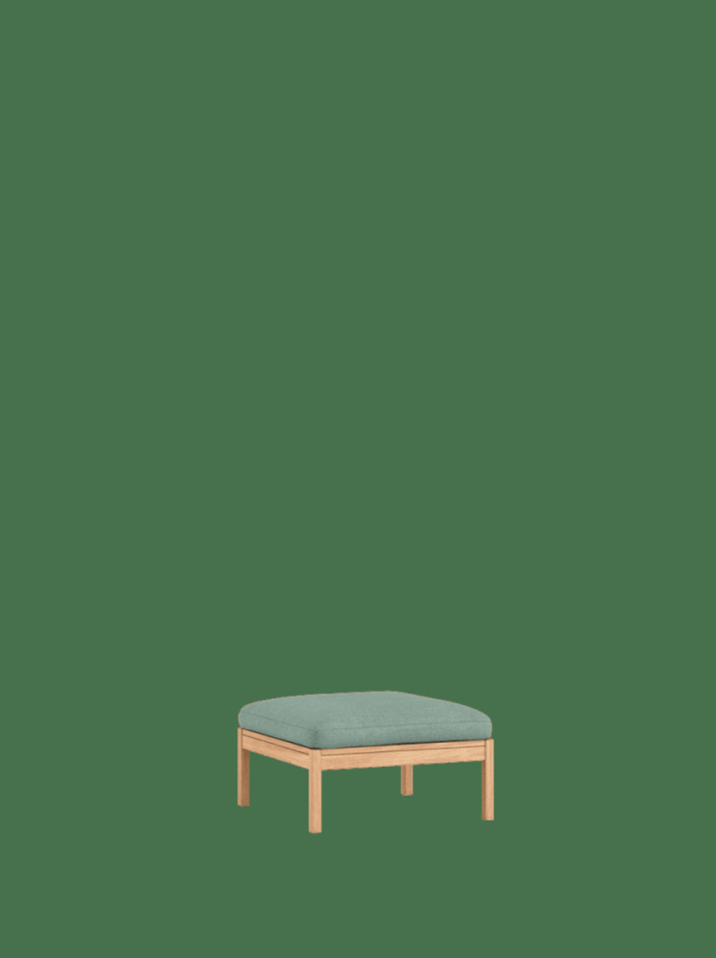 Moebe Modular Sofa Set, Ottoman, Re-wool 868 (fsc Mix Credit)