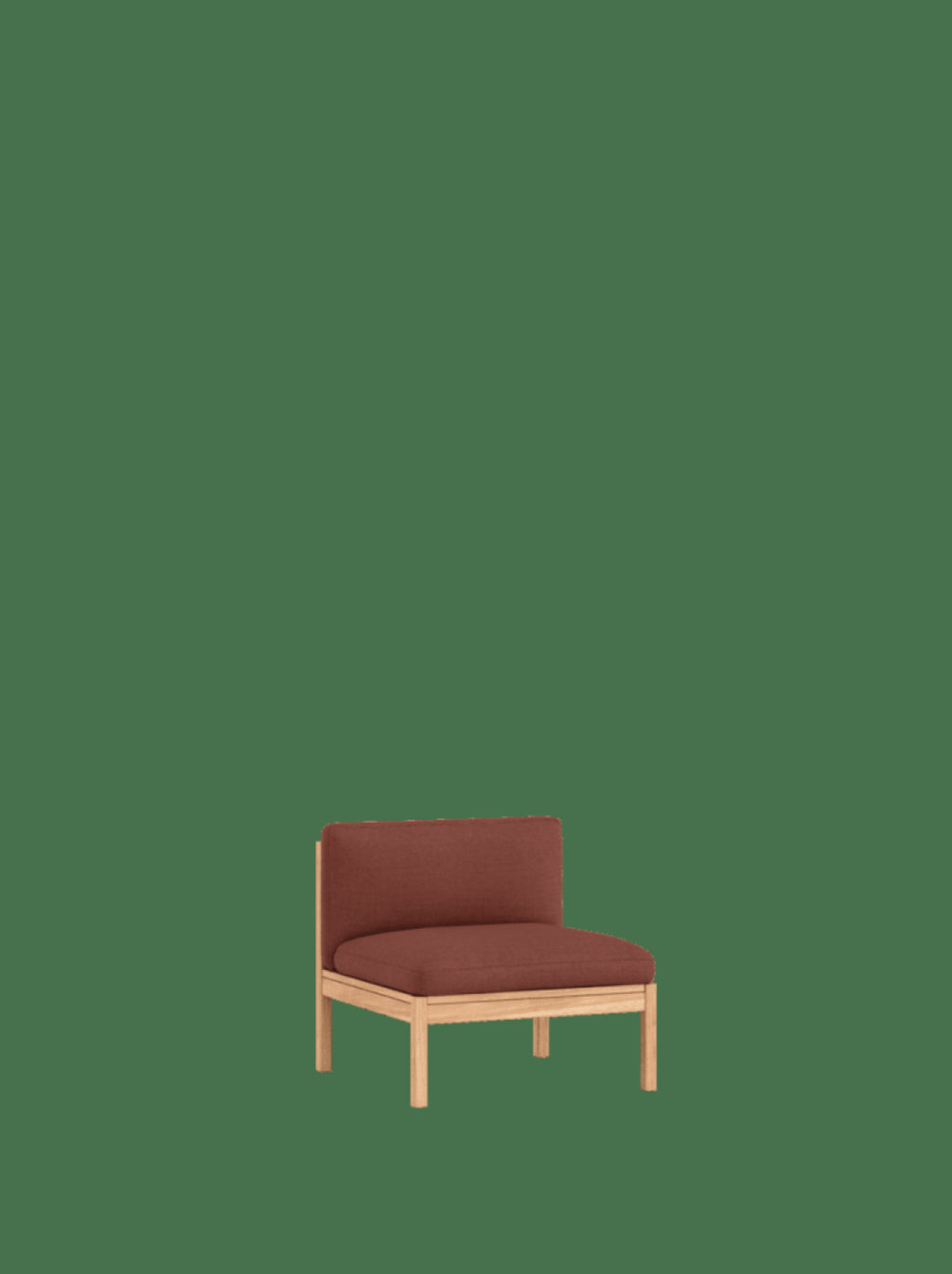 Moebe Modular Sofa Set, Seat, Re-wool 687 (fsc Mix Credit)