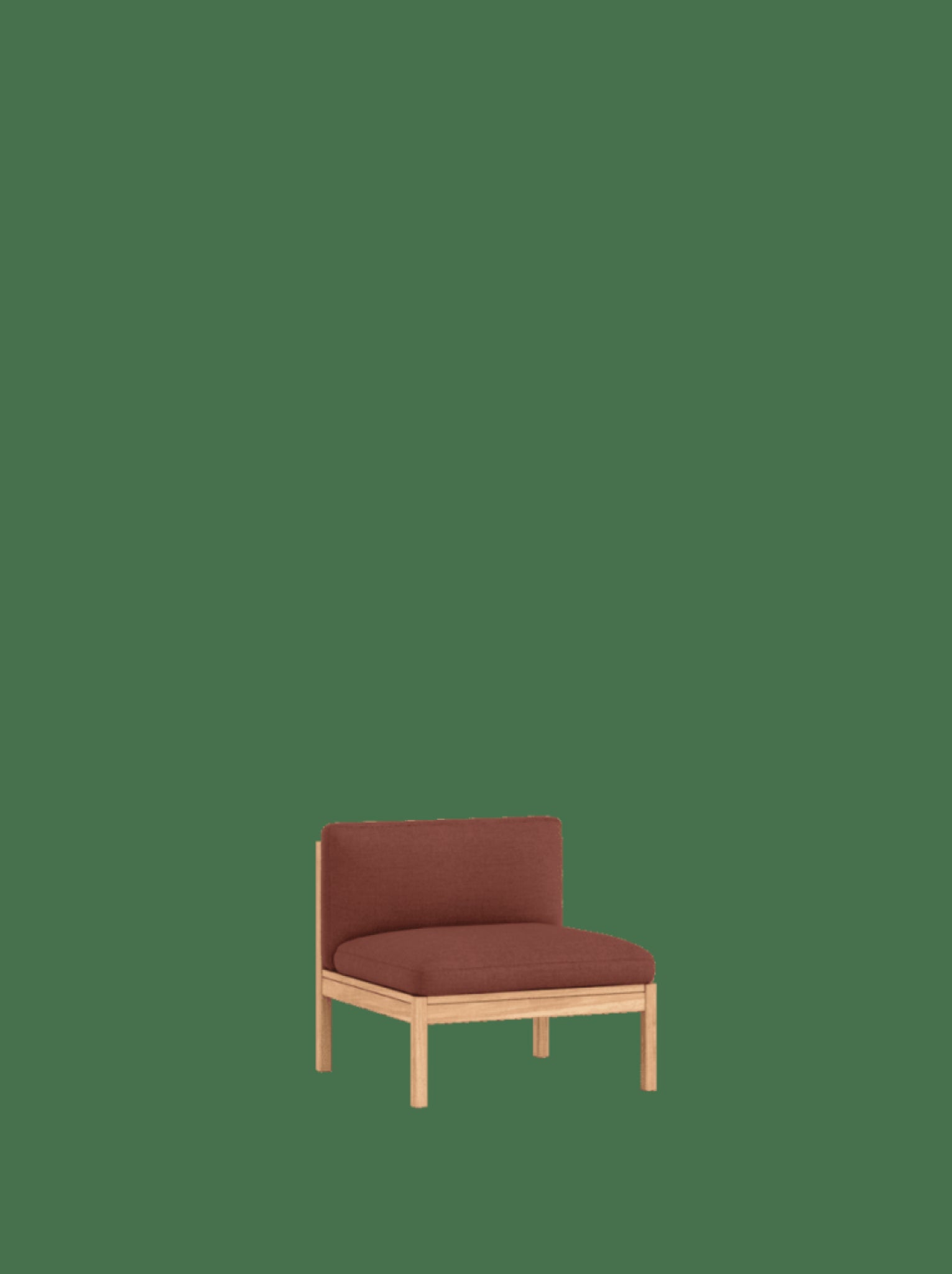 Moebe Modular Sofa Set, Seat, Re-wool 687 (fsc Mix Credit)