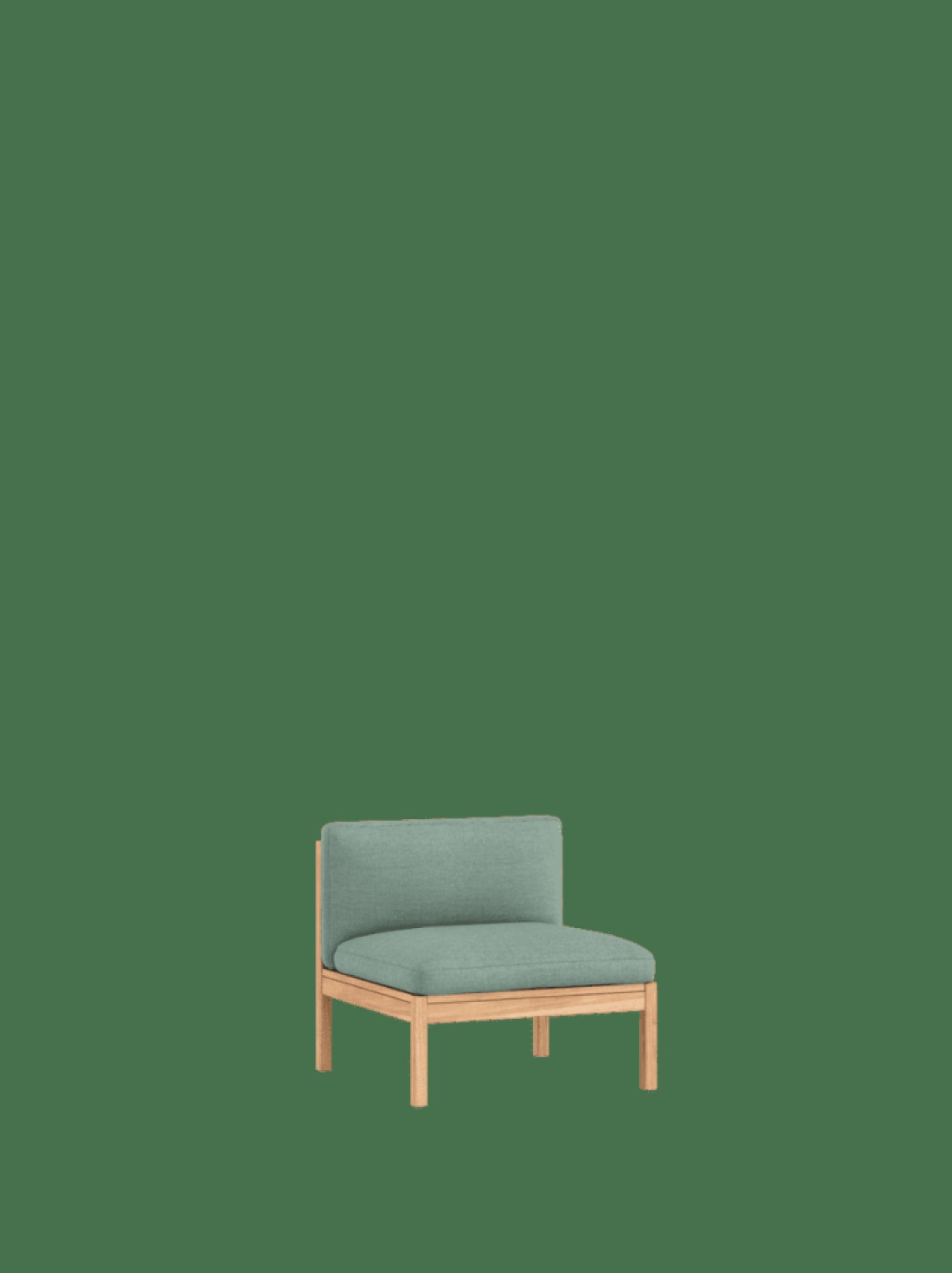 Moebe Modular Sofa Set, Seat, Re-wool 868 (fsc Mix Credit)