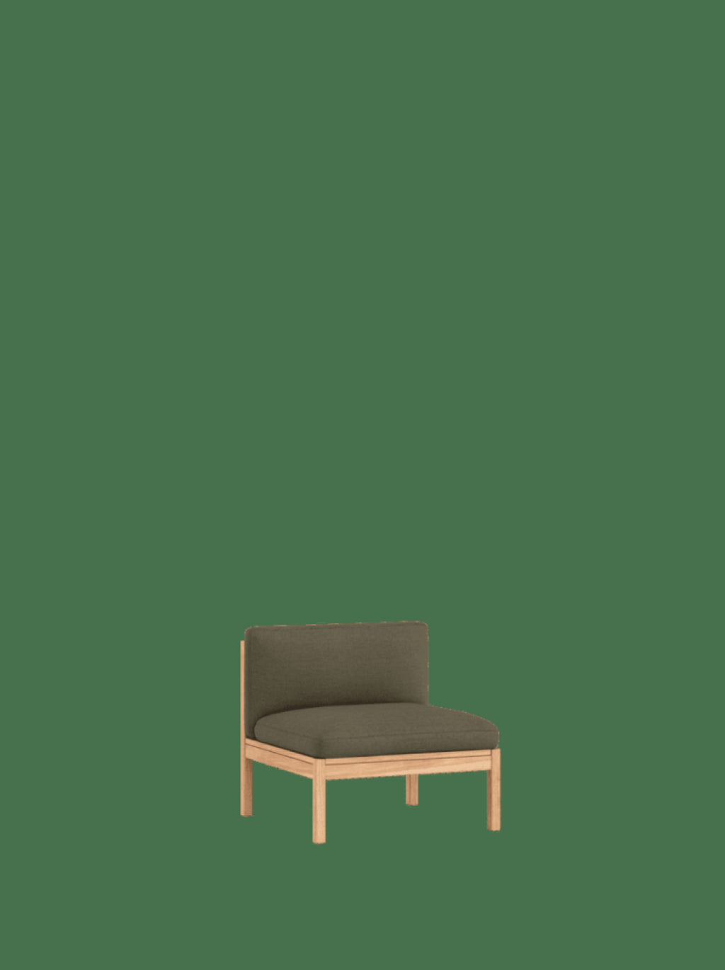 Moebe Modular Sofa Set, Seat, Re-wool 977 (fsc Mix Credit)