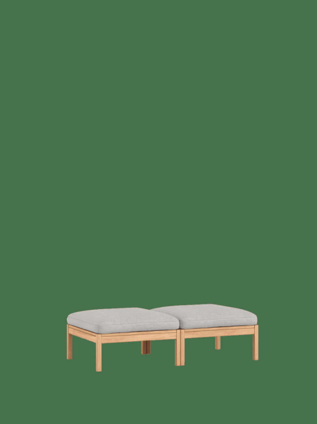 Moebe Modular Sofa Set, 2 Seater Daybed, Autumn 101 (fsc Mix Credit)