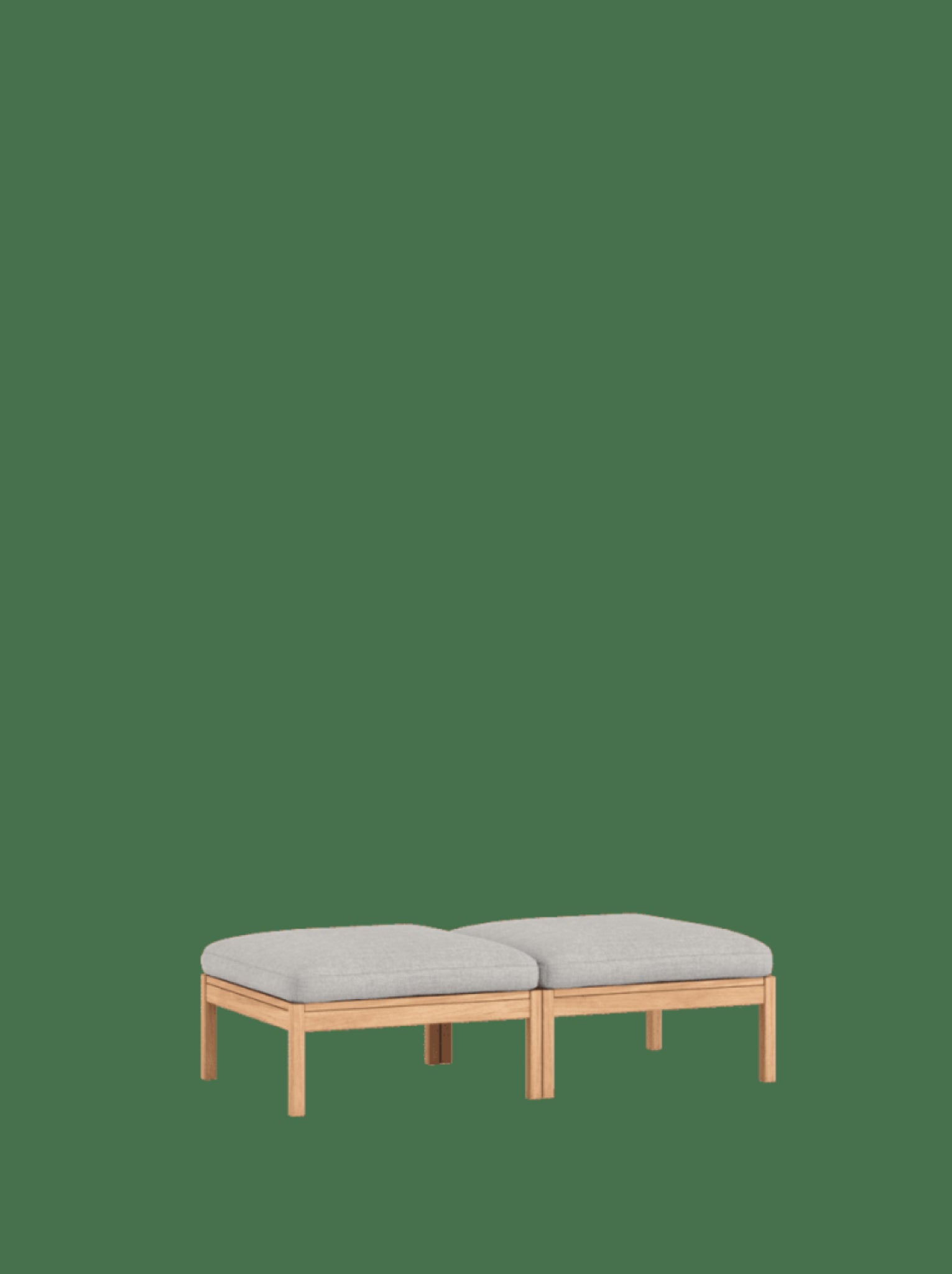 Moebe Modular Sofa Set, 2 Seater Daybed, Autumn 101 (fsc Mix Credit)