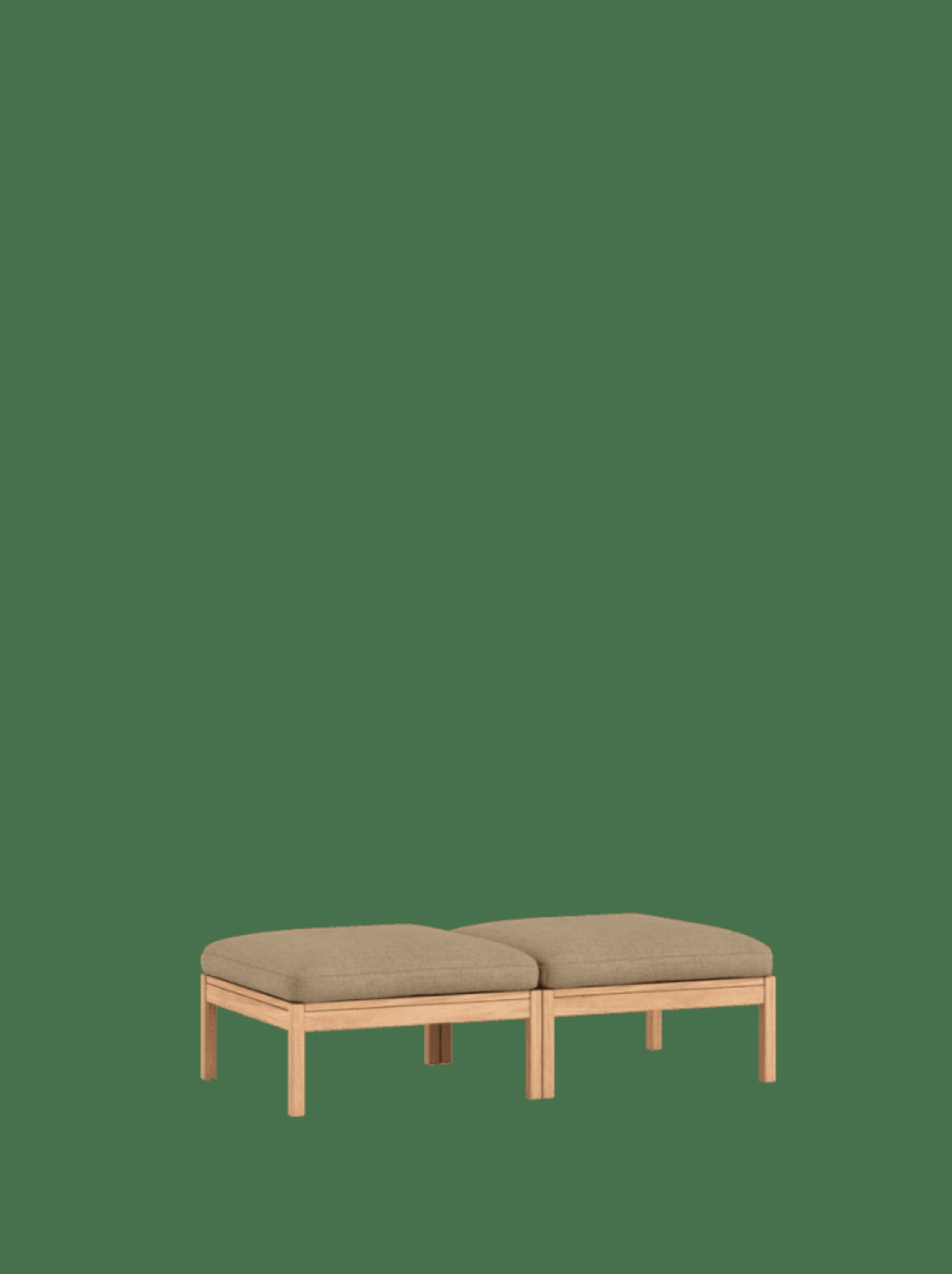 Moebe Modular Sofa Set, 2 Seater Daybed, Autumn 221 (fsc Mix Credit)