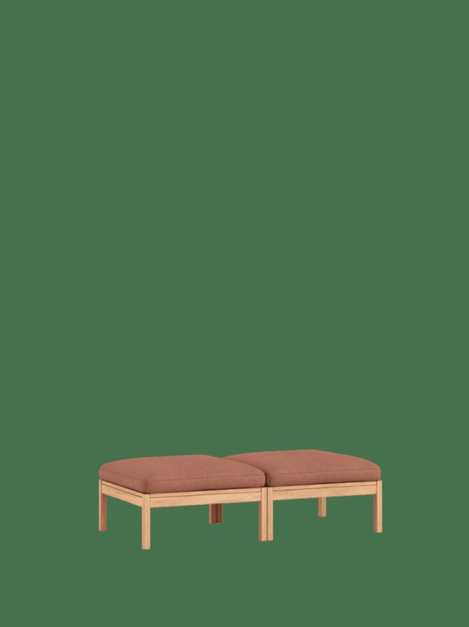 Moebe Modular Sofa Set, 2 Seater Daybed, Autumn 551 (fsc Mix Credit)