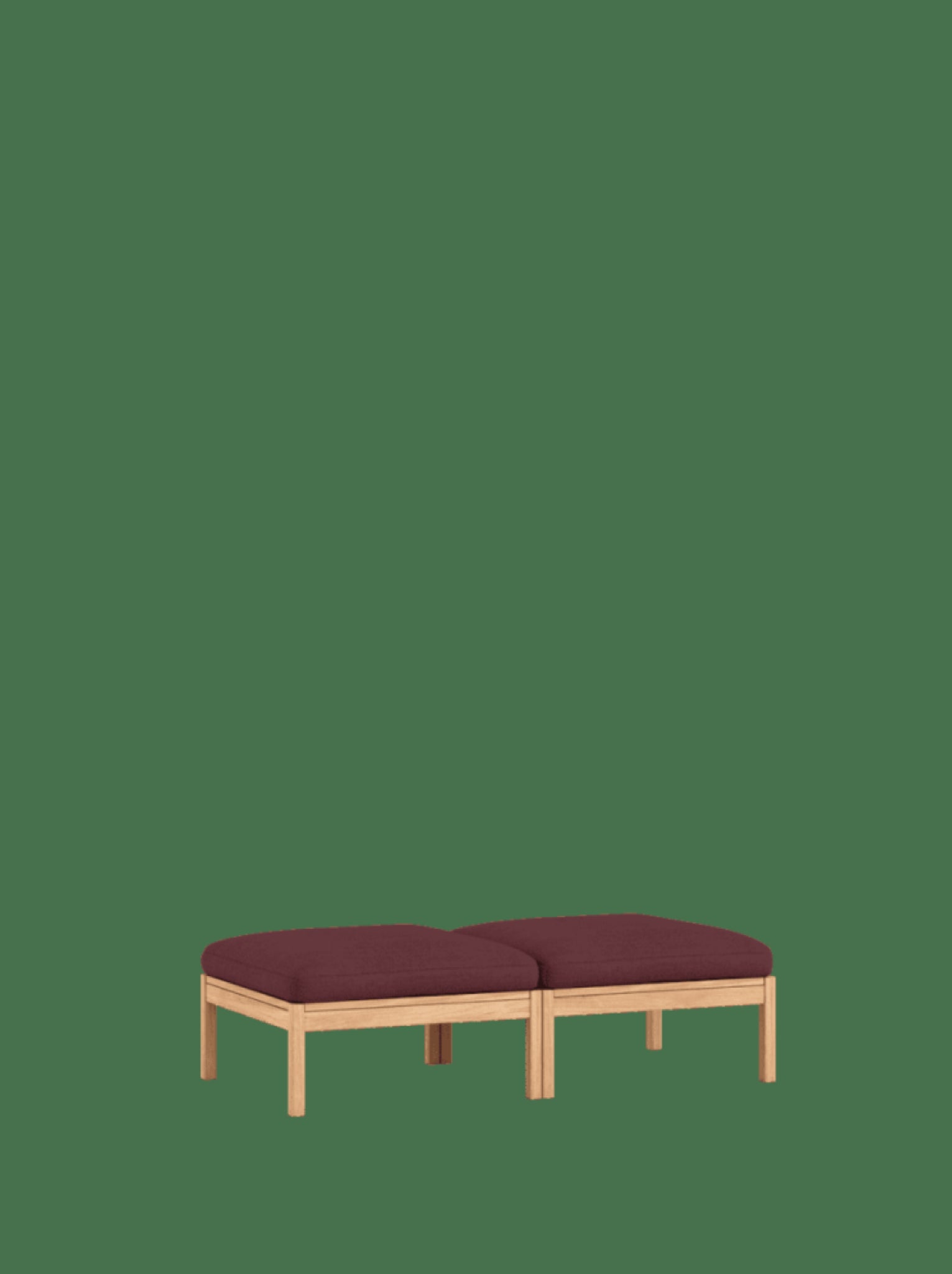 Moebe Modular Sofa Set, 2 Seater Daybed, Autumn 681 (fsc Mix Credit)