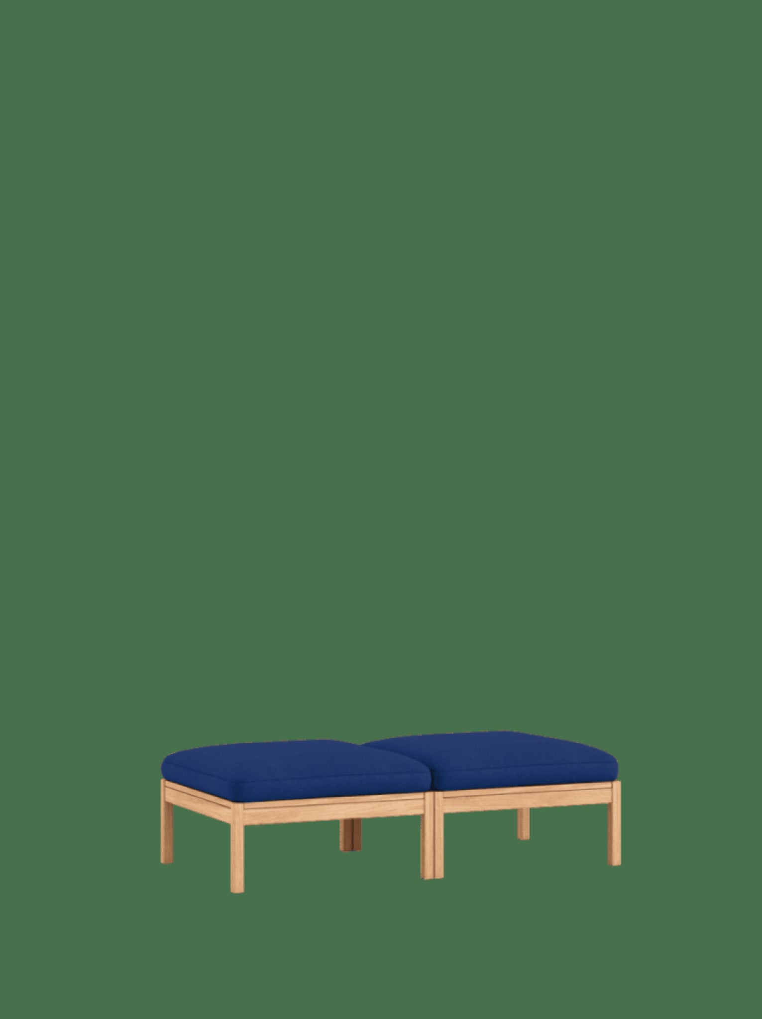 Moebe Modular Sofa Set, 2 Seater Daybed, Field 763 (fsc Mix Credit)