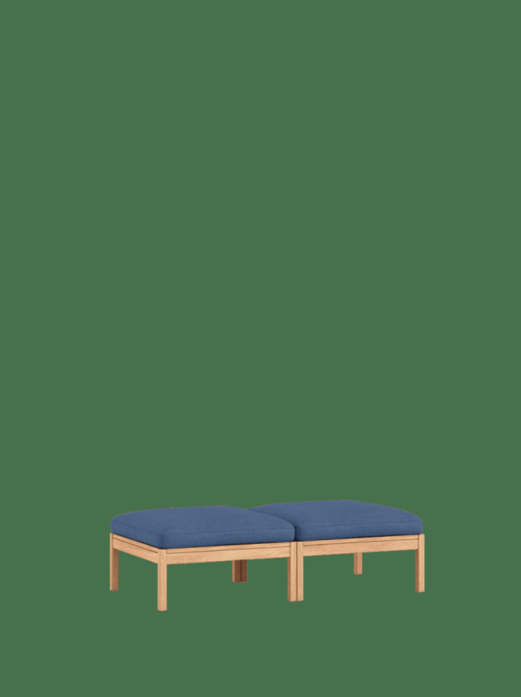 Moebe Modular Sofa Set, 2 Seater Daybed, Re-wool 767 (fsc Mix Credit)