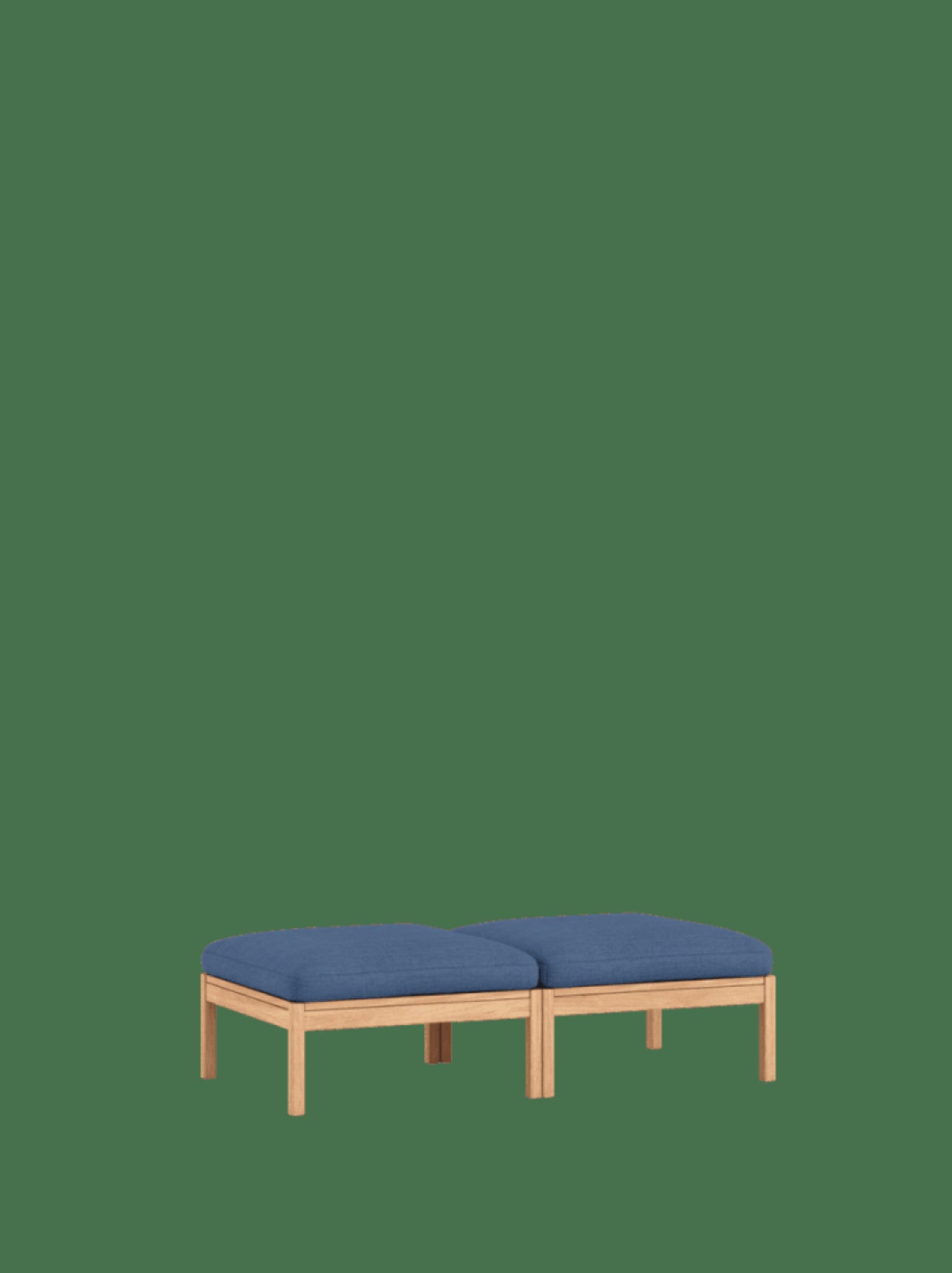 Moebe Modular Sofa Set, 2 Seater Daybed, Re-wool 767 (fsc Mix Credit)