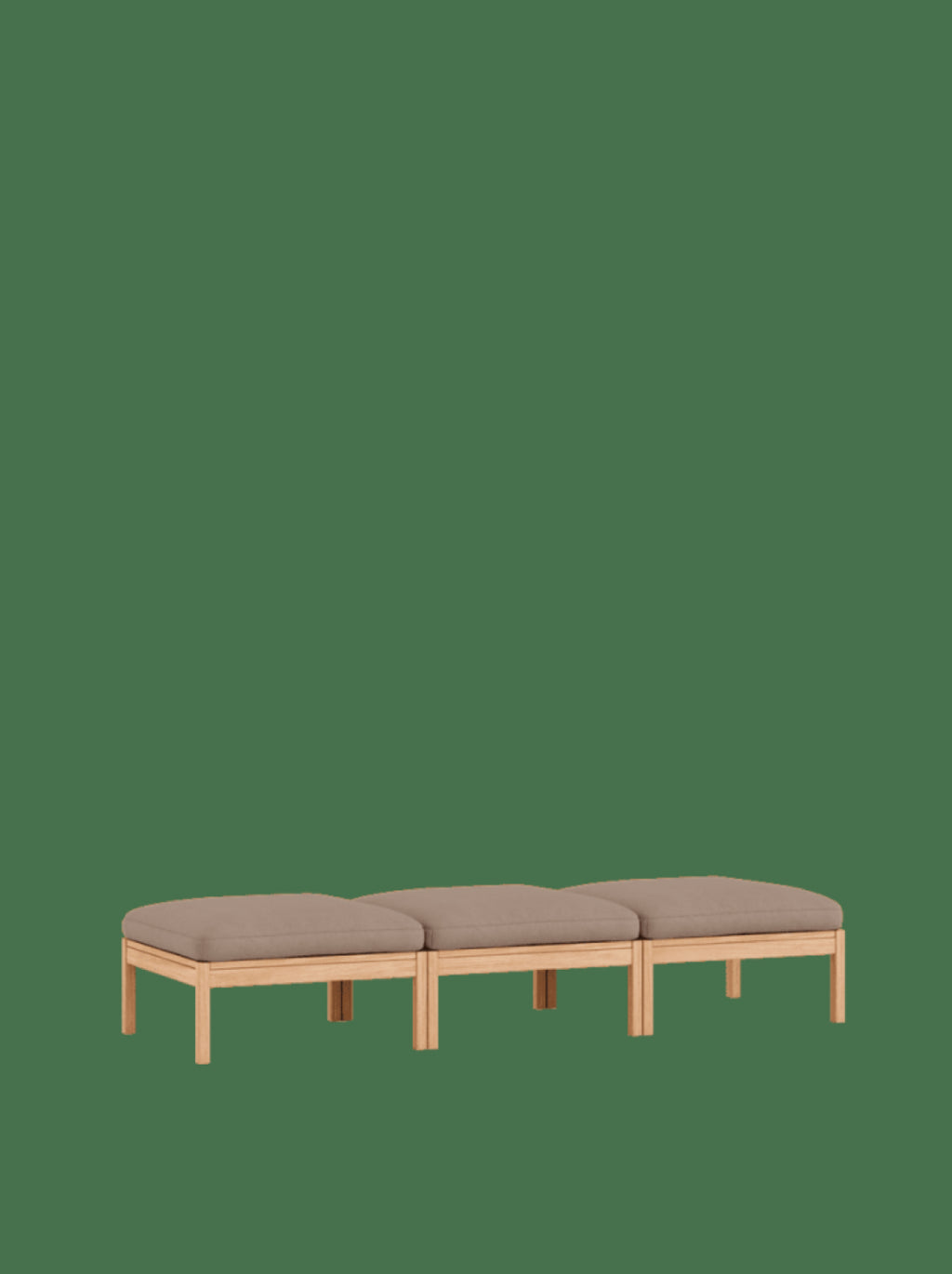 Moebe Modular Sofa Set, 3 Seater Daybed, Field 343 (fsc Mix Credit)