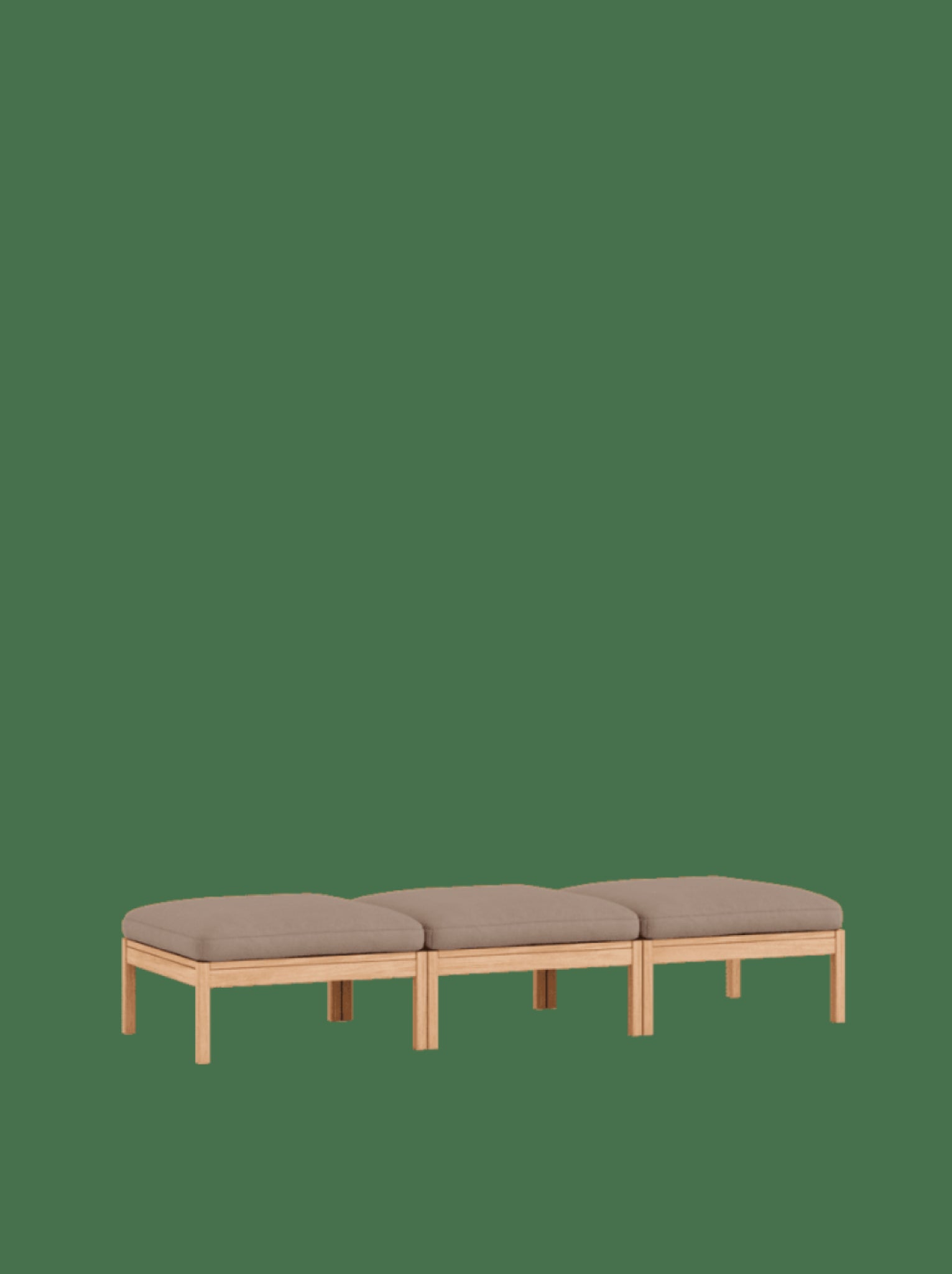Moebe Modular Sofa Set, 3 Seater Daybed, Field 343 (fsc Mix Credit)