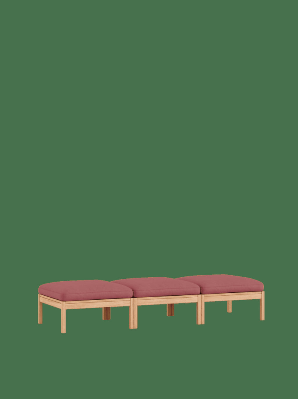 Moebe Modular Sofa Set, 3 Seater Daybed, Field 643 (fsc Mix Credit)