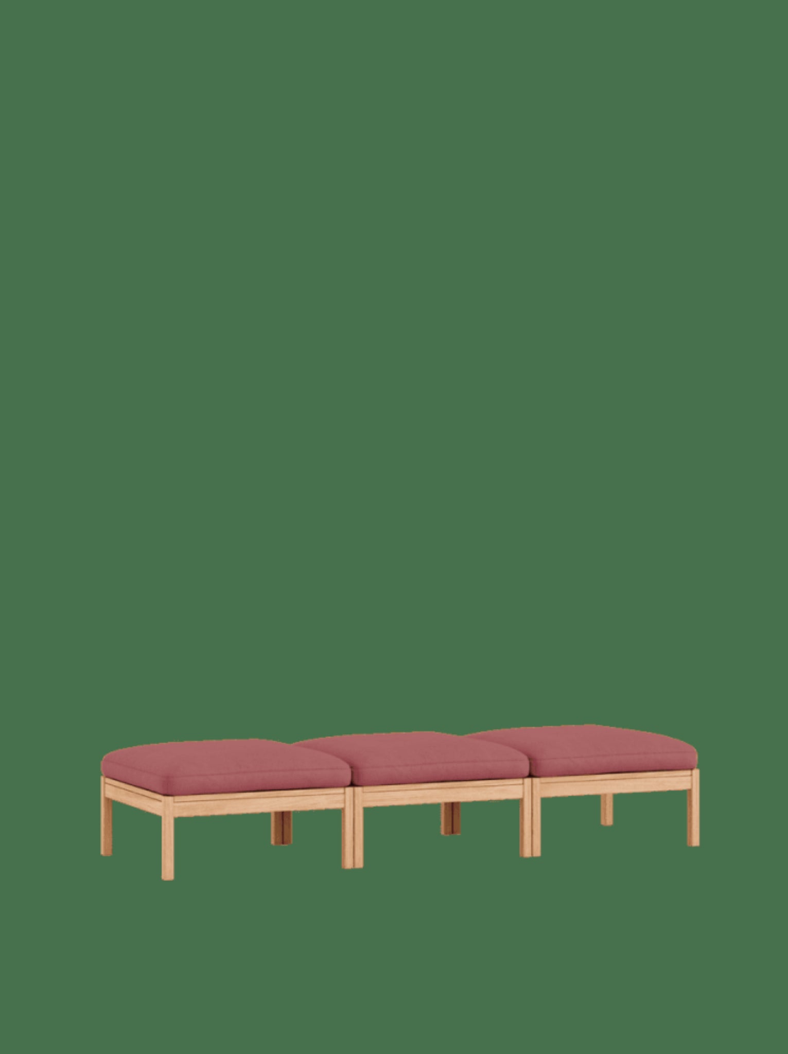 Moebe Modular Sofa Set, 3 Seater Daybed, Field 643 (fsc Mix Credit)