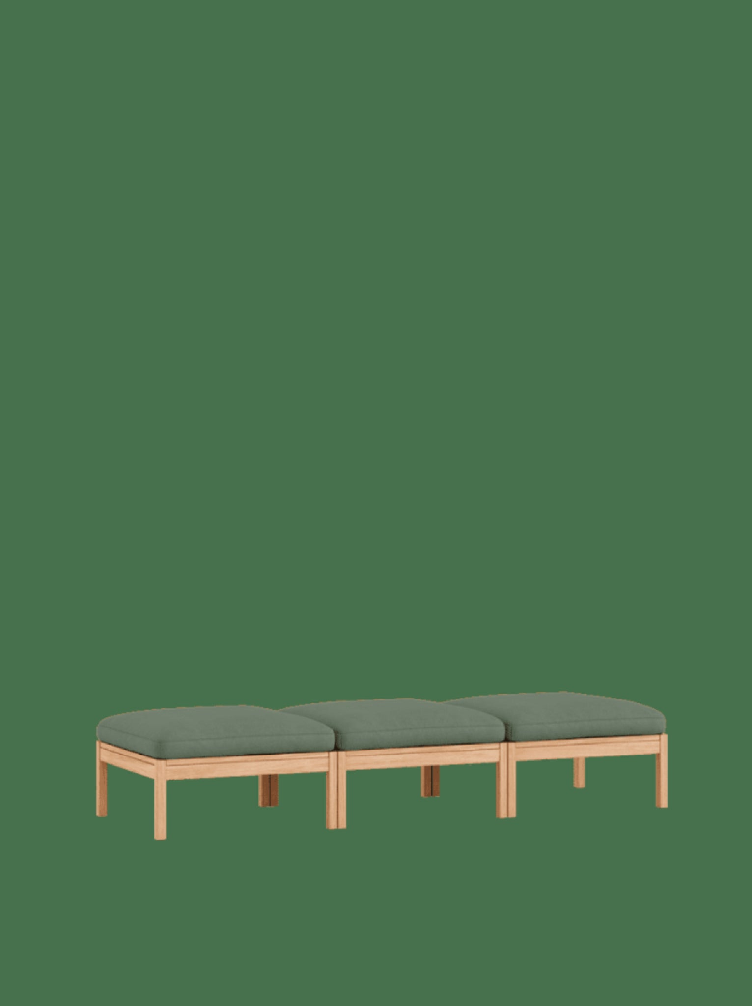 Moebe Modular Sofa Set, 3 Seater Daybed, Field 943 (fsc Mix Credit)