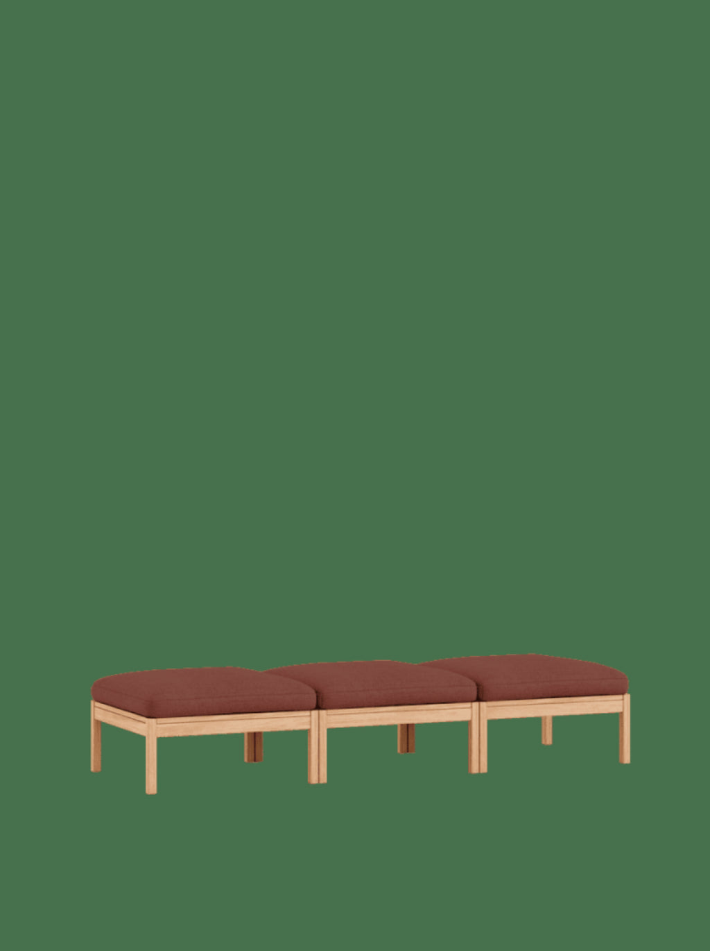 Moebe Modular Sofa Set, 3 Seater Daybed, Re-wool 687 (fsc Mix Credit)