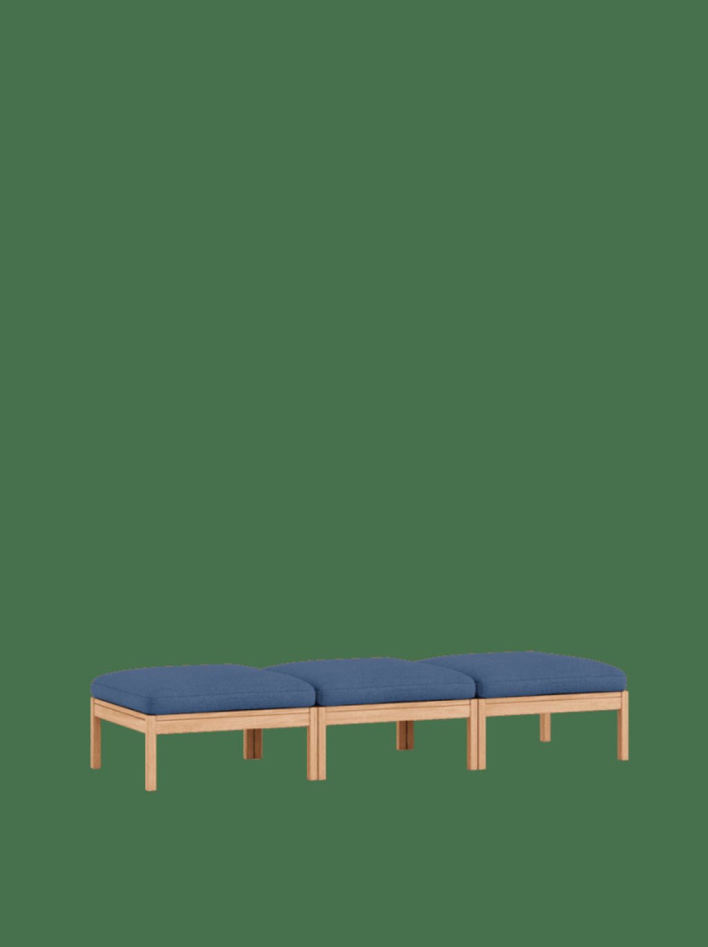 Moebe Modular Sofa Set, 3 Seater Daybed, Re-wool 767 (fsc Mix Credit)