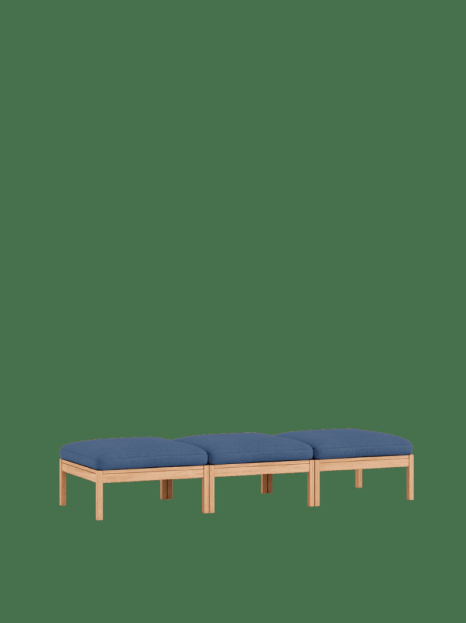 Moebe Modular Sofa Set, 3 Seater Daybed, Re-wool 767 (fsc Mix Credit)