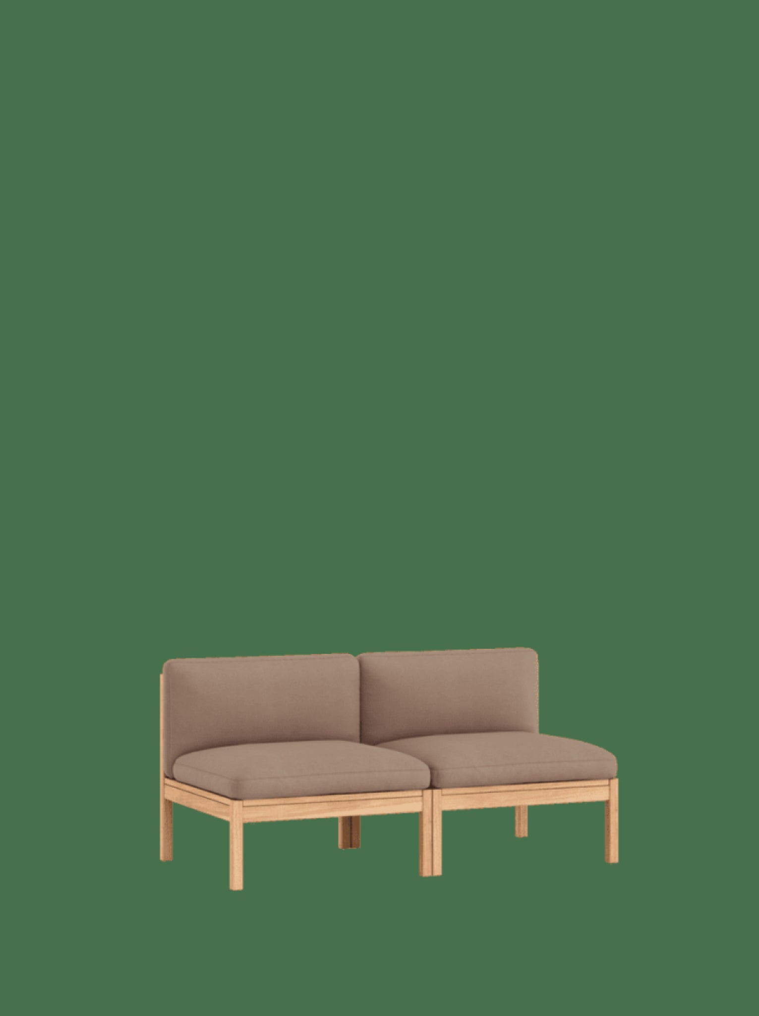 Moebe Modular Sofa Set, 2 Seater Sofa, Field 343 (fsc Mix Credit)