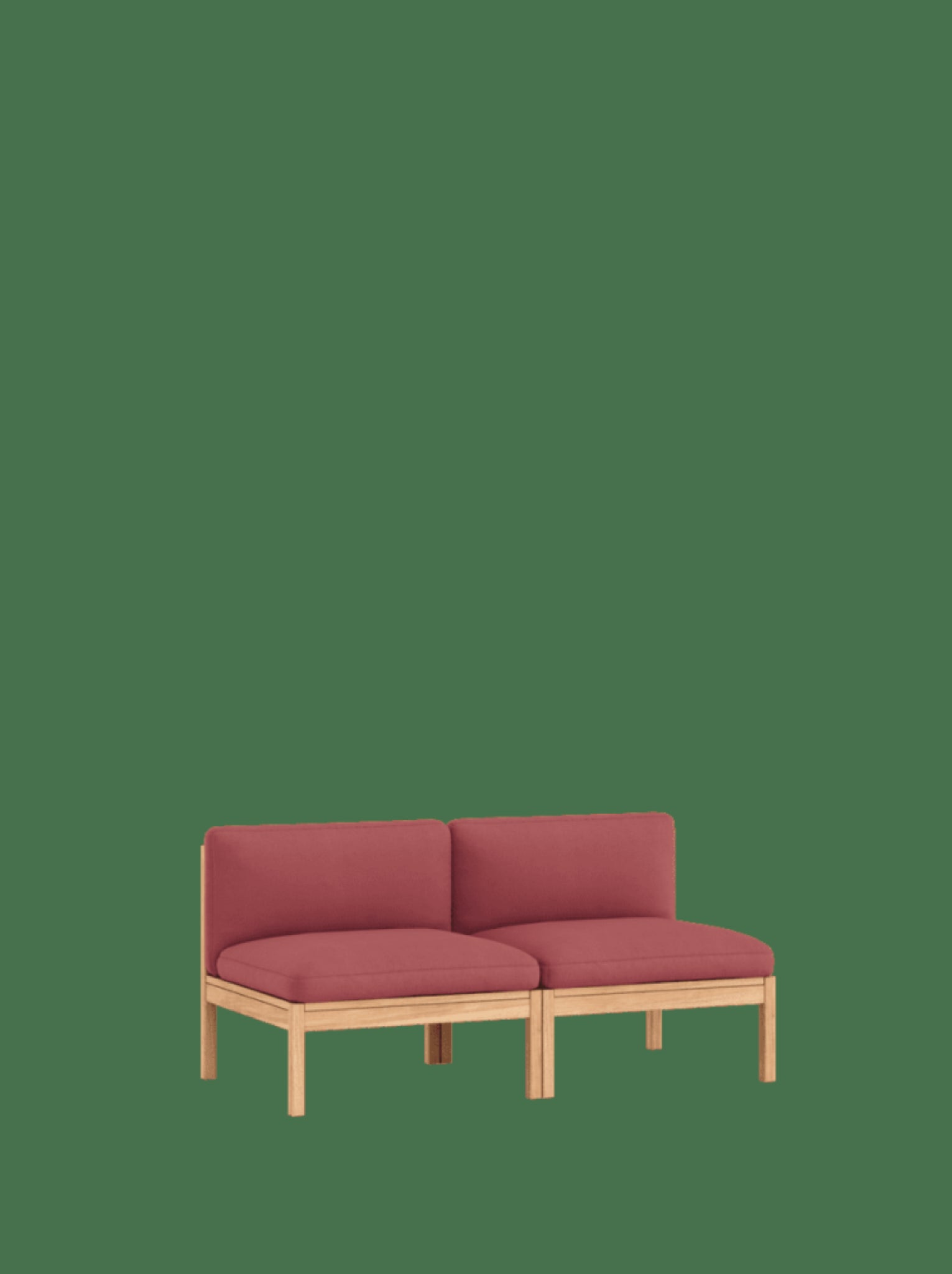 Moebe Modular Sofa Set, 2 Seater Sofa, Field 643 (fsc Mix Credit)
