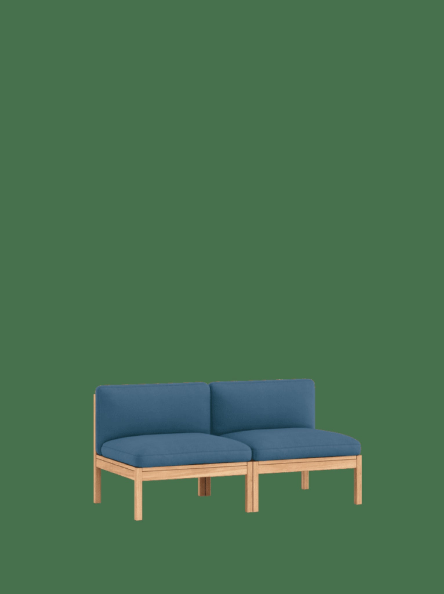 Moebe Modular Sofa Set, 2 Seater Sofa, Field 733 (fsc Mix Credit)