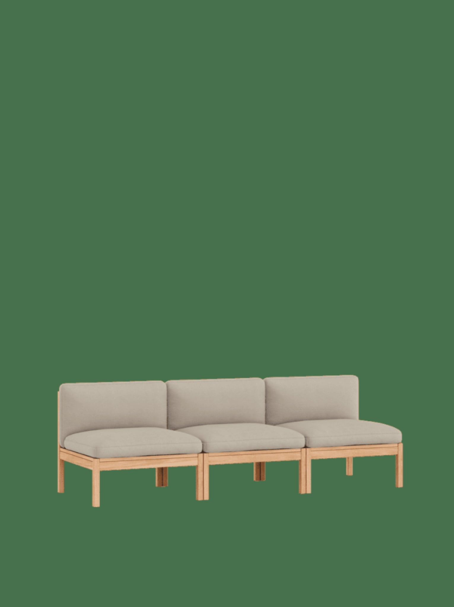 Moebe Modular Sofa Set, 3 Seater Sofa, Field 233 (fsc Mix Credit)