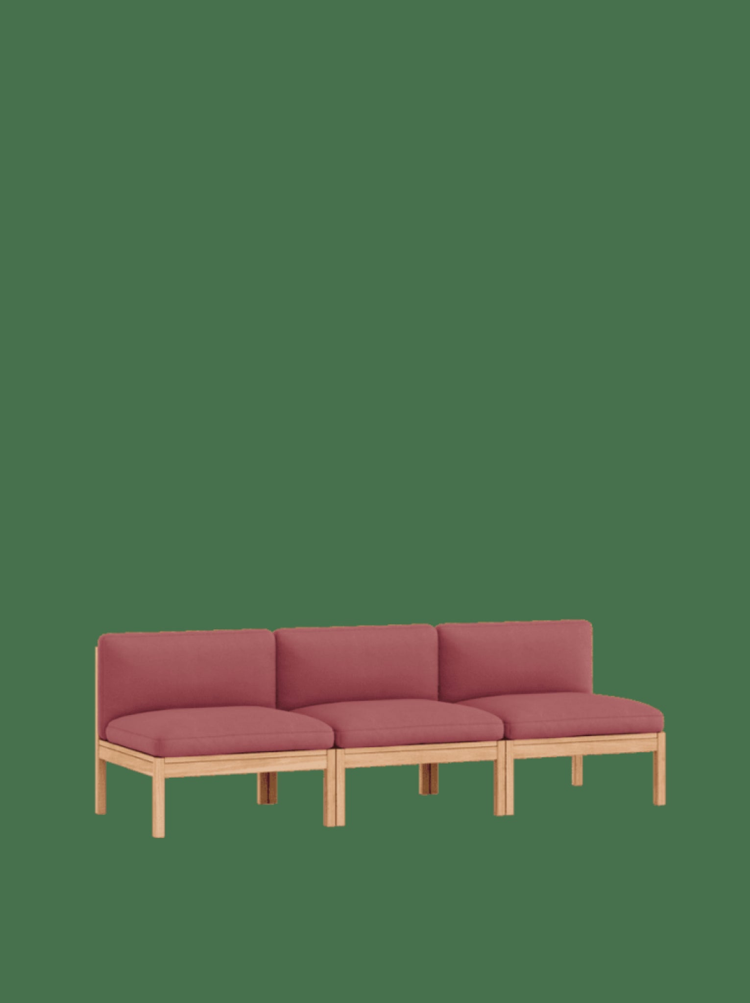 Moebe Modular Sofa Set, 3 Seater Sofa, Field 643 (fsc Mix Credit)