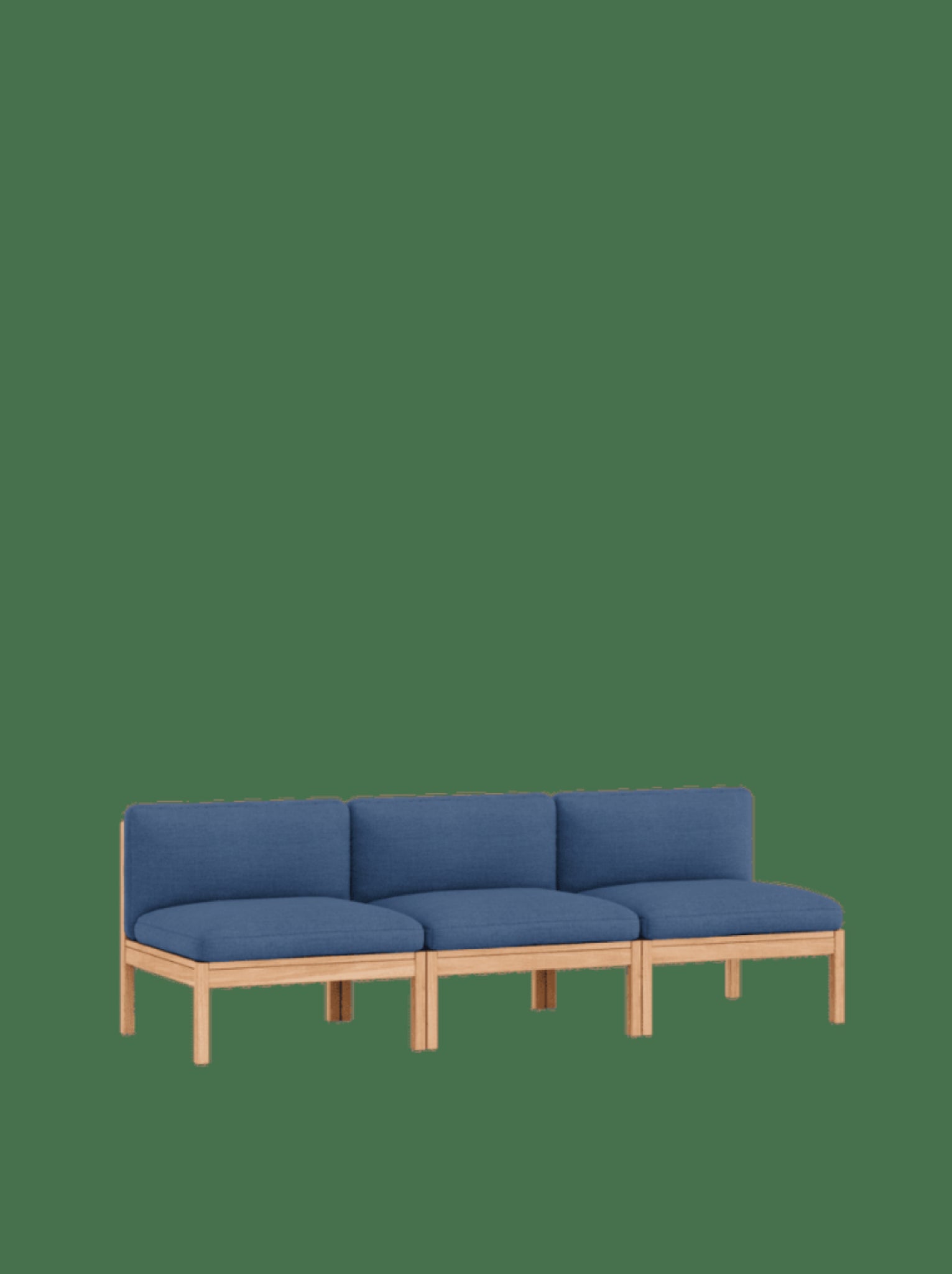 Moebe Modular Sofa Set, 3 Seater Sofa, Re-wool 767 (fsc Mix Credit)