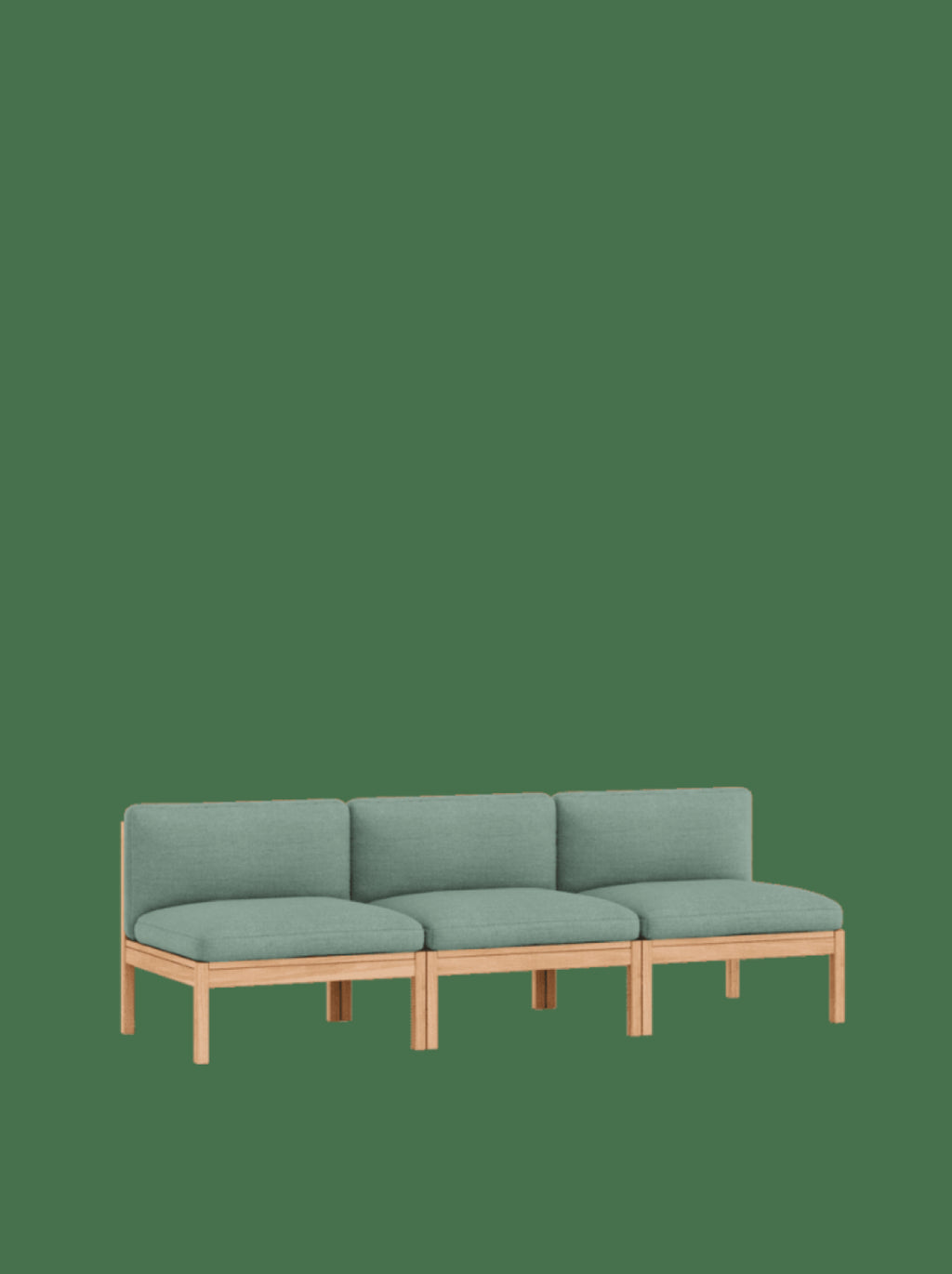 Moebe Modular Sofa Set, 3 Seater Sofa, Re-wool 868 (fsc Mix Credit)