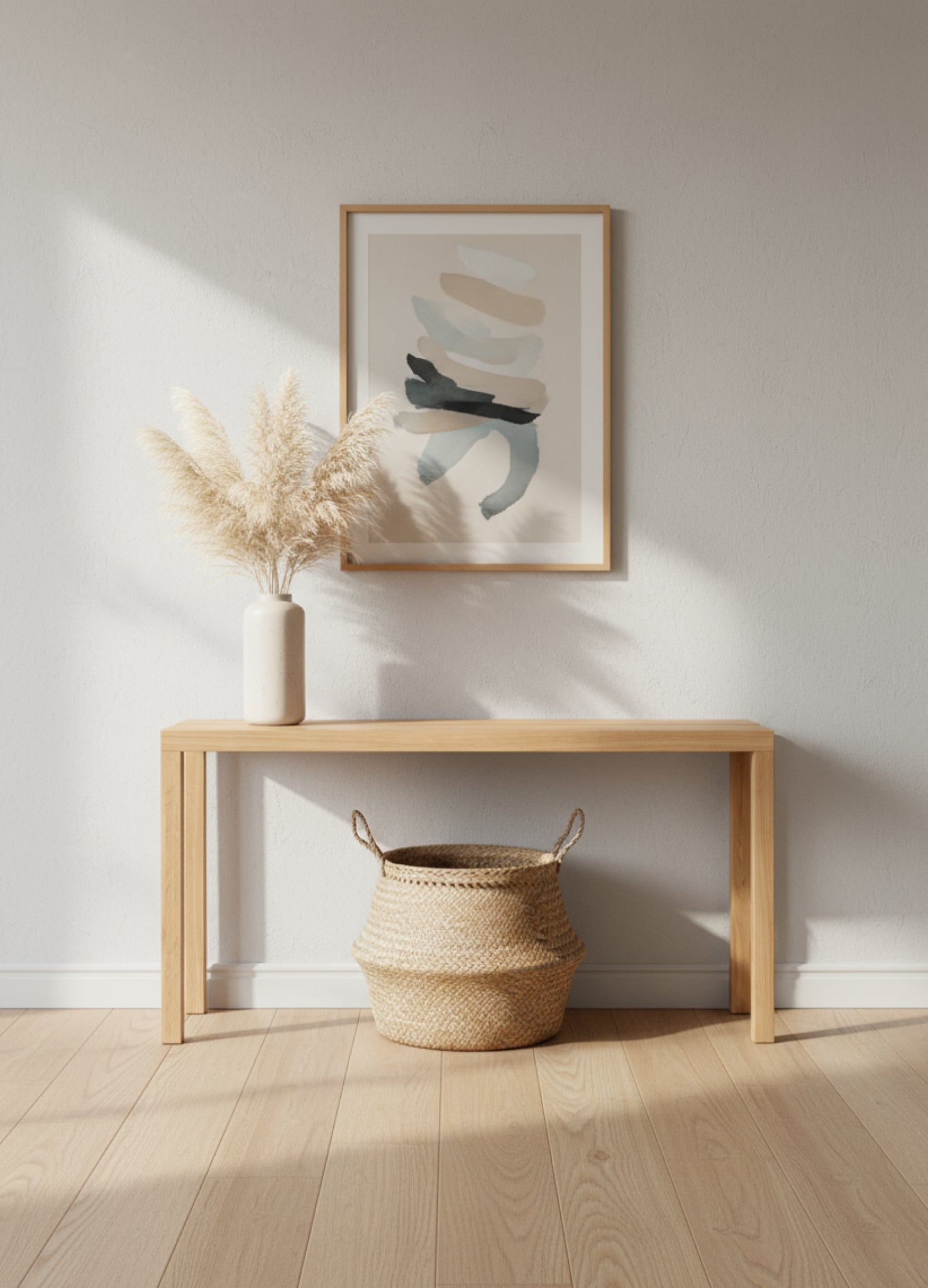 Moebe Peg Bench: Ideal Narrow Hallway Seating, FSC-Certified Oak