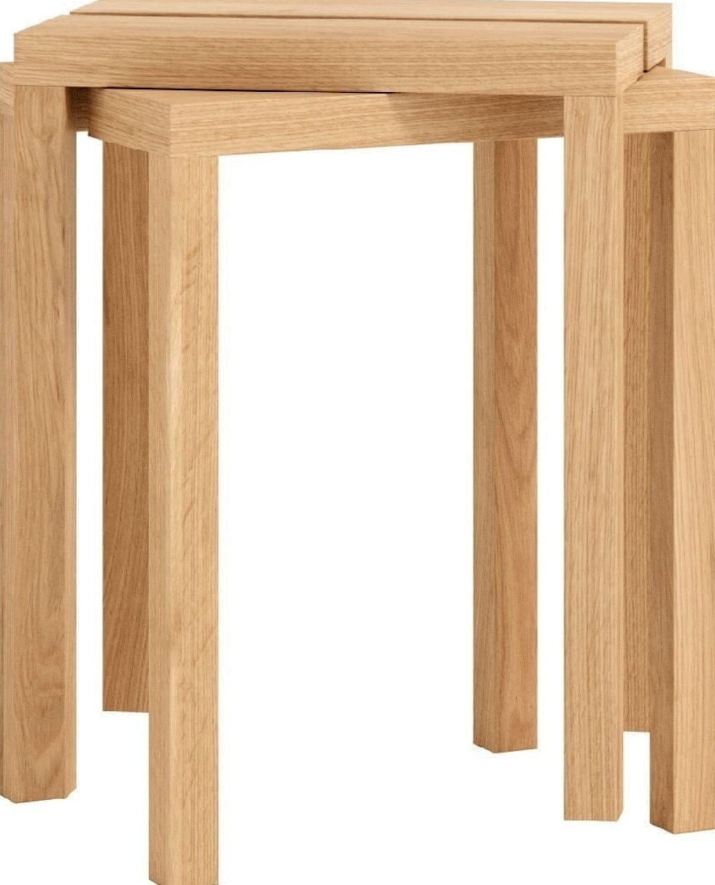 Versatile Moebe Peg Stool: Oak Seat, Table & Stand - Stackable & Portable