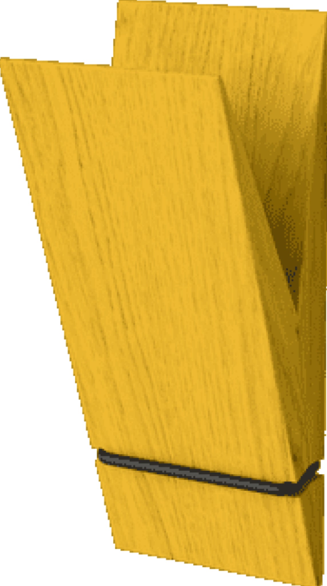Moebe Pinch Yellow: Stylish Oak Keepsake Holder for Treasured Memories