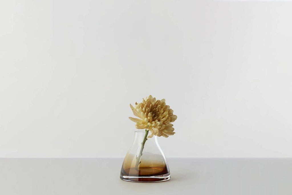 Ro Collection No. 1 Flower Vase øxh 13 X12, Burnt Sienna