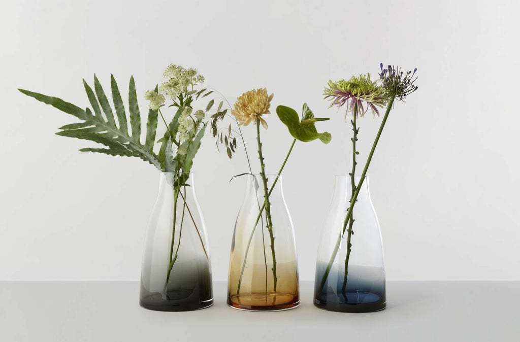 Ro Collection No. 3 Flower Vase øxh 19 X34, Burnt Sienna