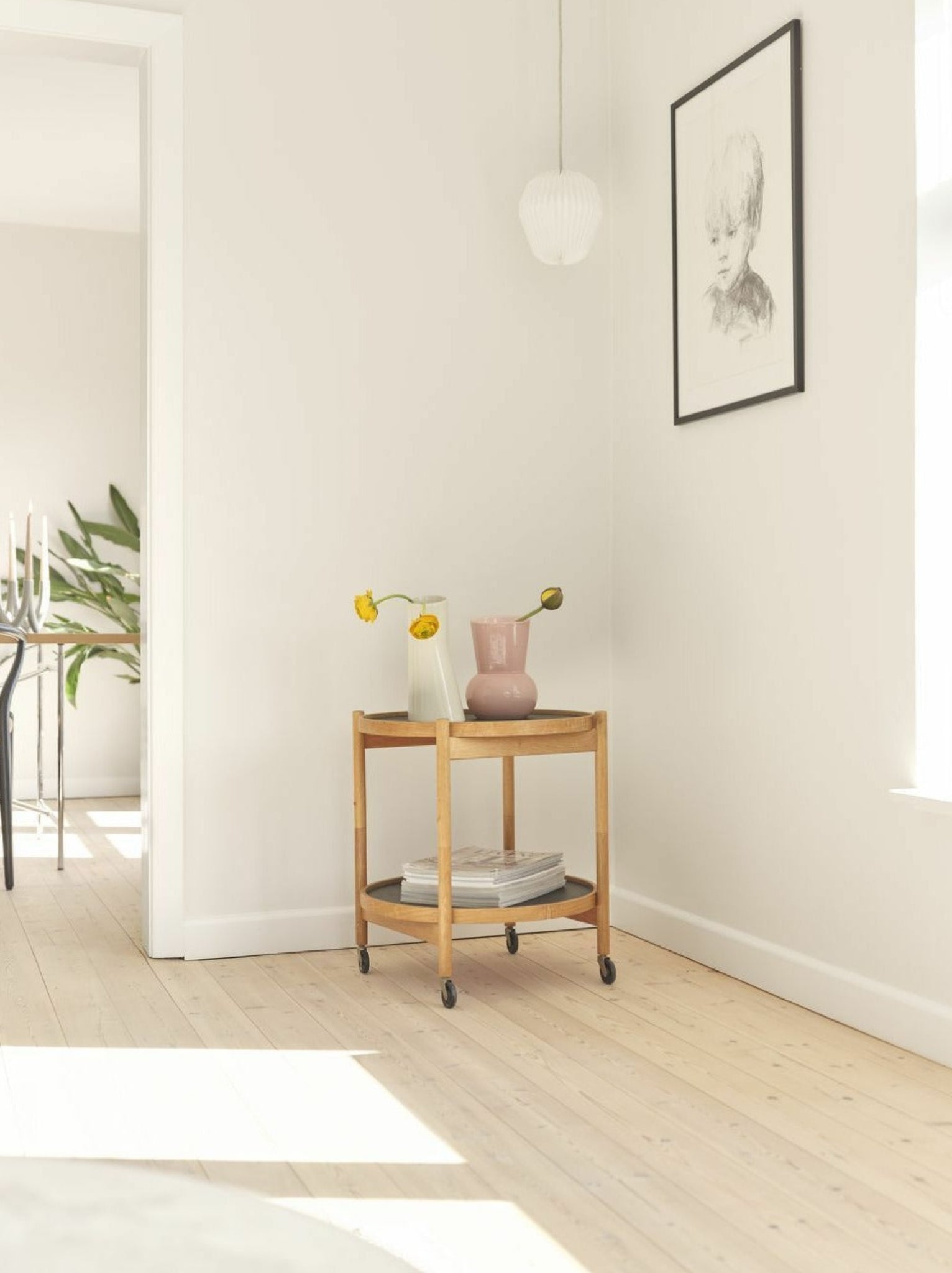 Ro Collection No. 66 Oval Vase, Pink