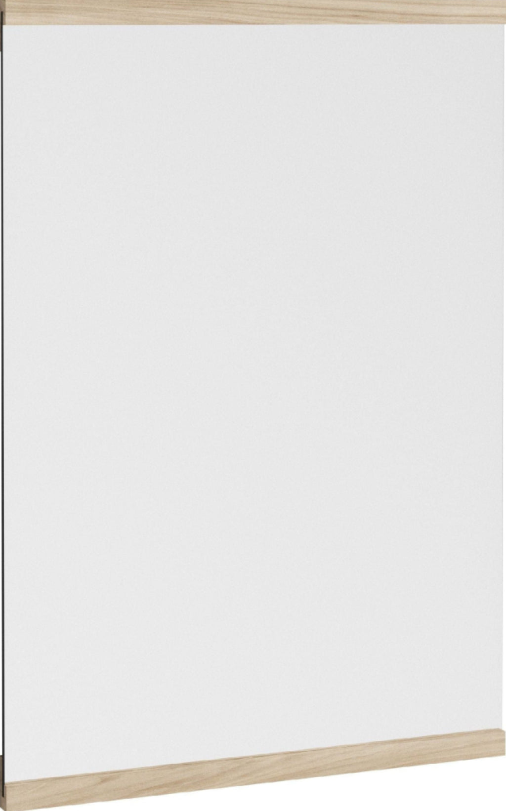 Moebe Rectangular Ash Wall Mirror 43.3x30 cm - Minimalist Nordic Design
