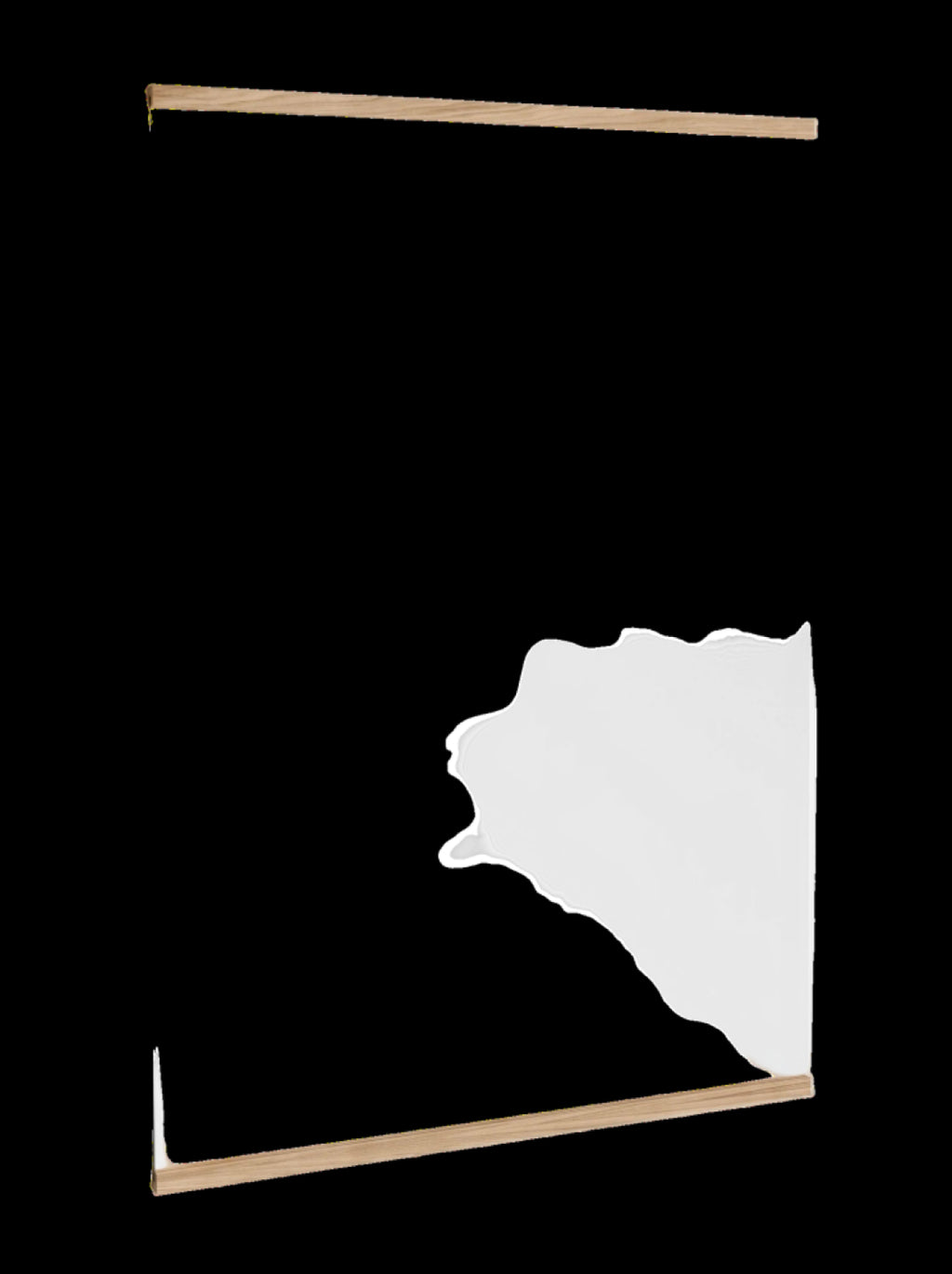 Moebe Rectangular Oak Wall Mirror 101.8x70 cm - Minimalist Nordic Design