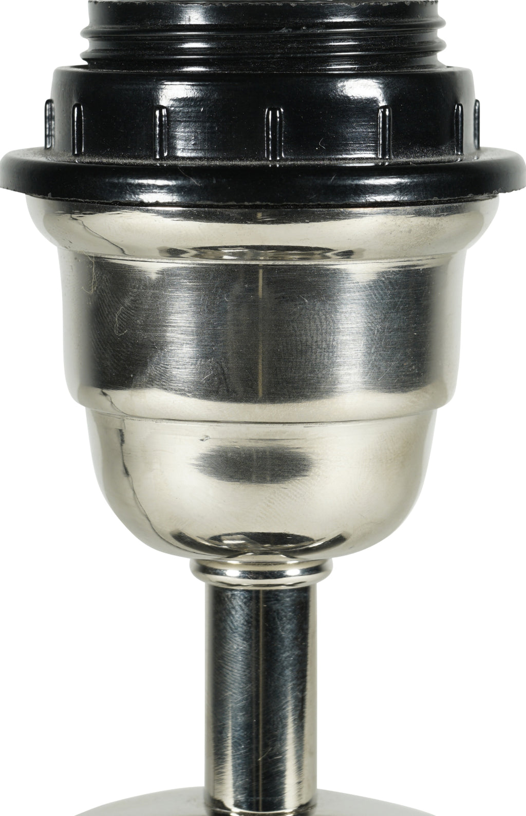 Authentic Models Art Deco Circle Lamp Circular Single, Silver