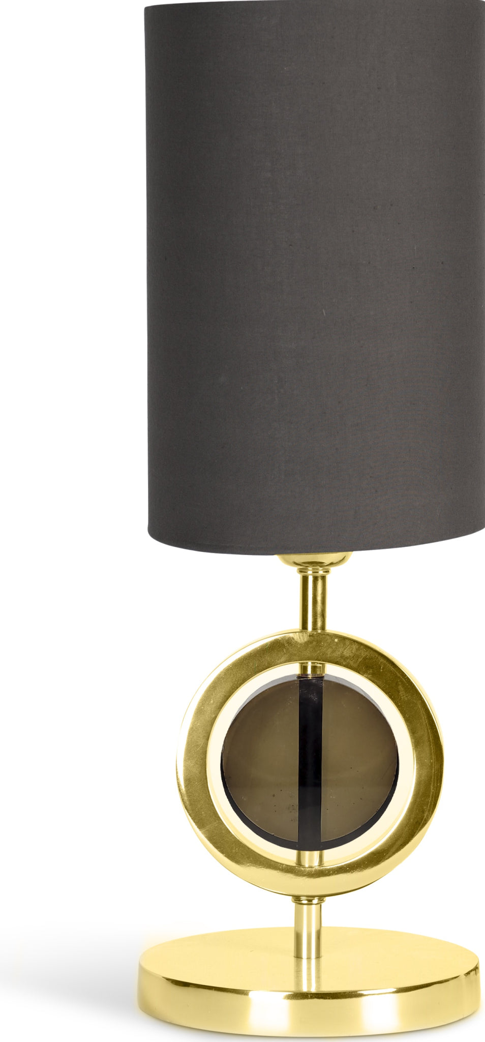 Authentic Models Art Deco Circle Lamp Circular Single, Gold