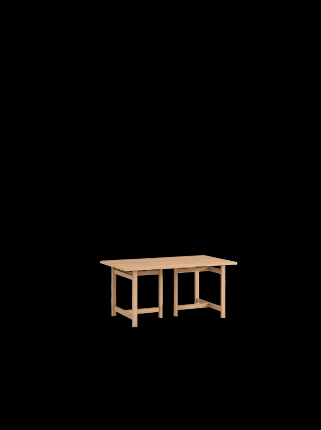 Shop Moebe T-Frame 160 cm Oak Dining Table - FSC Certified & Stylish