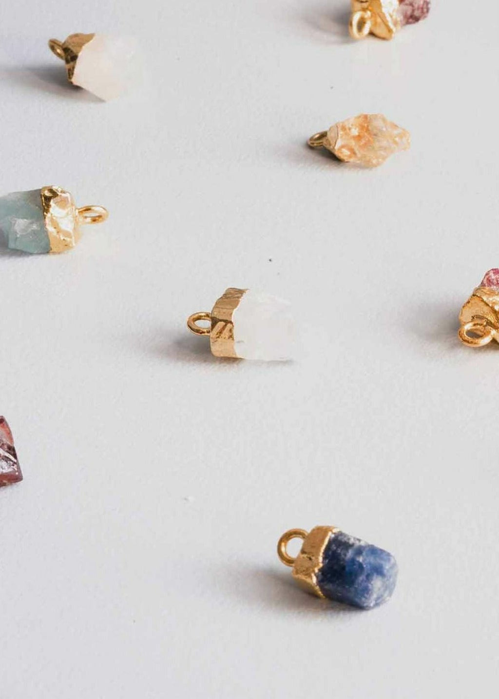 Vincent Monatstein Pendant December Turkis Gilded