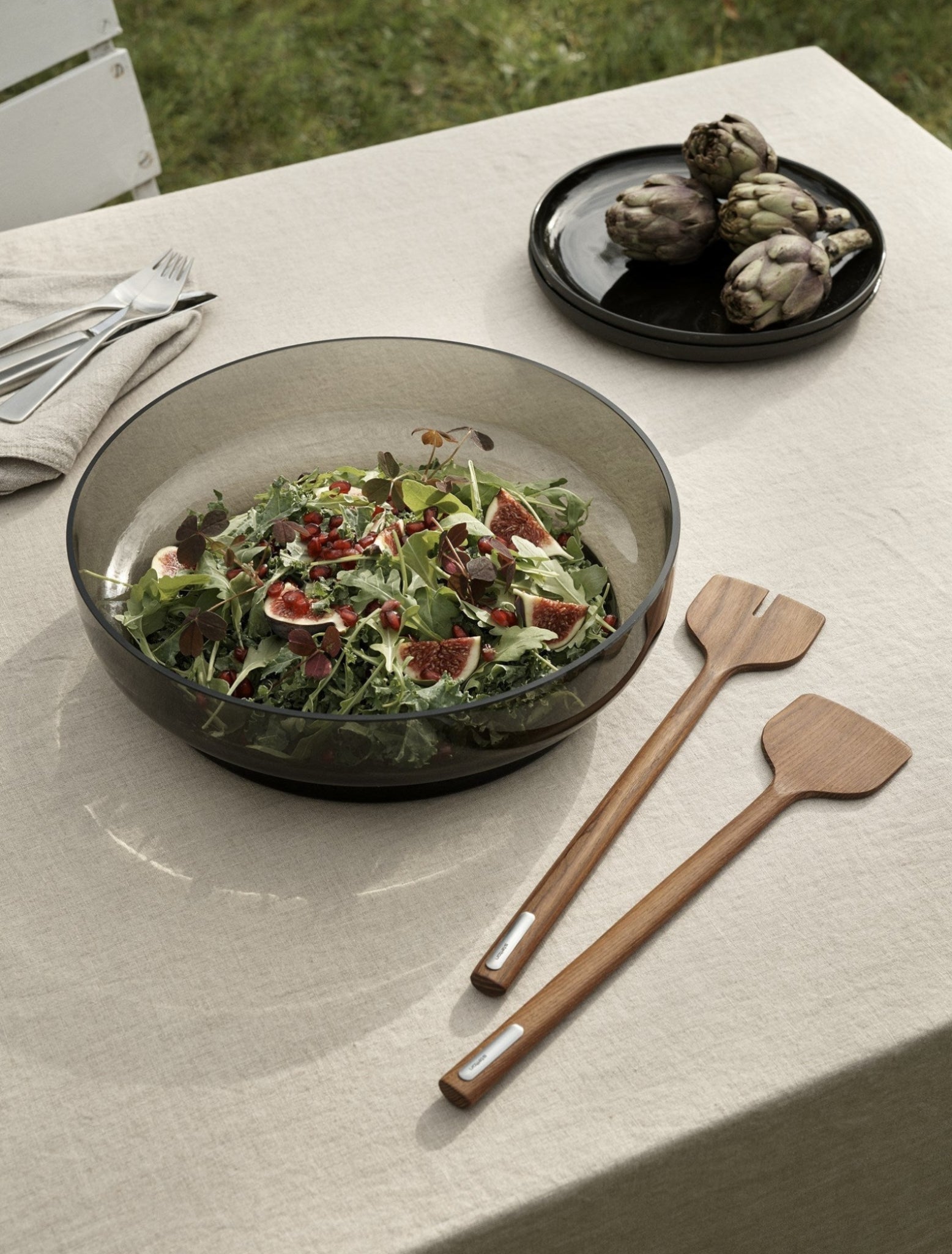 Stelton Theo Plate ø 22 Cm, Black