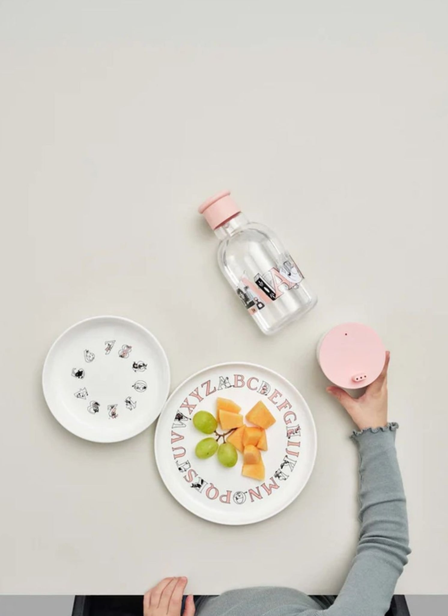 Rig Tig Moomin Abc Bowl, Moomin Turquoise